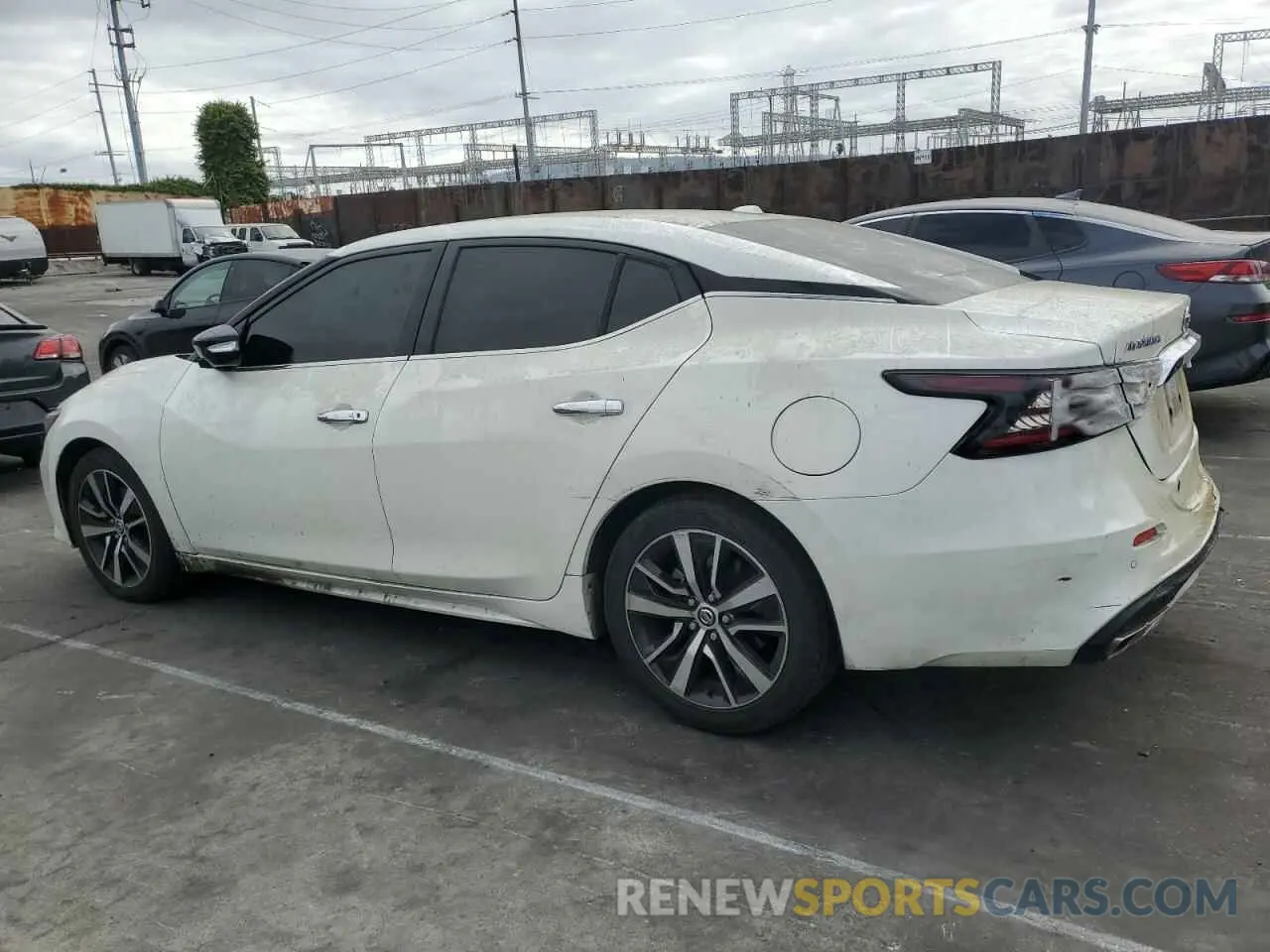 2 Photograph of a damaged car 1N4AA6CV6NC502180 NISSAN MAXIMA 2022