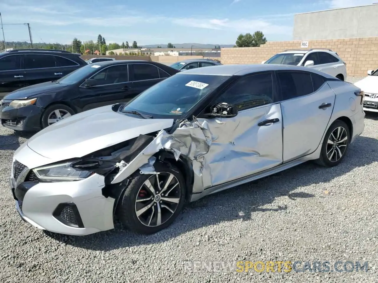 1 Photograph of a damaged car 1N4AA6CV7NC504858 NISSAN MAXIMA 2022