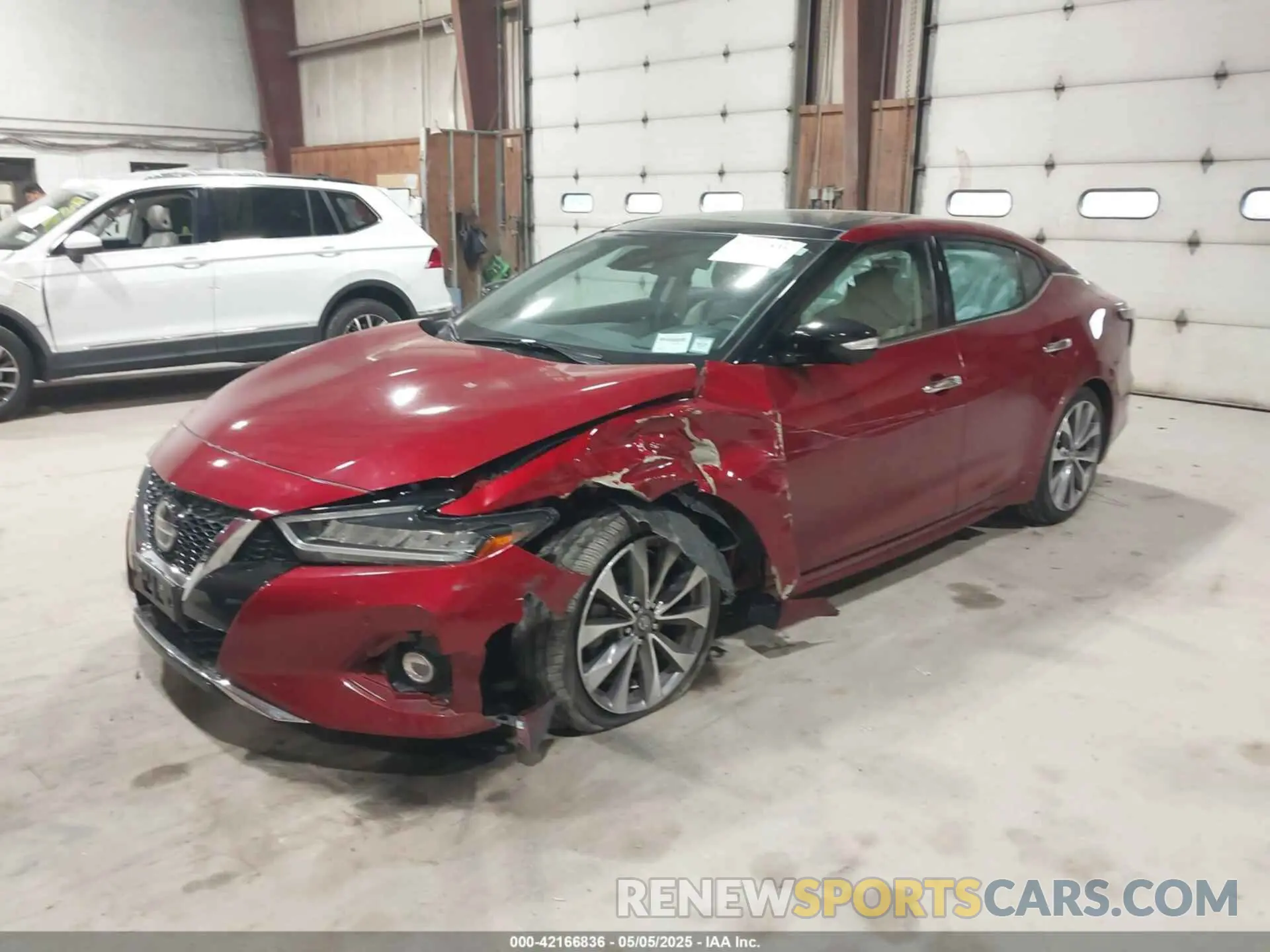 2 Photograph of a damaged car 1N4AA6FV0NC503501 NISSAN MAXIMA 2022