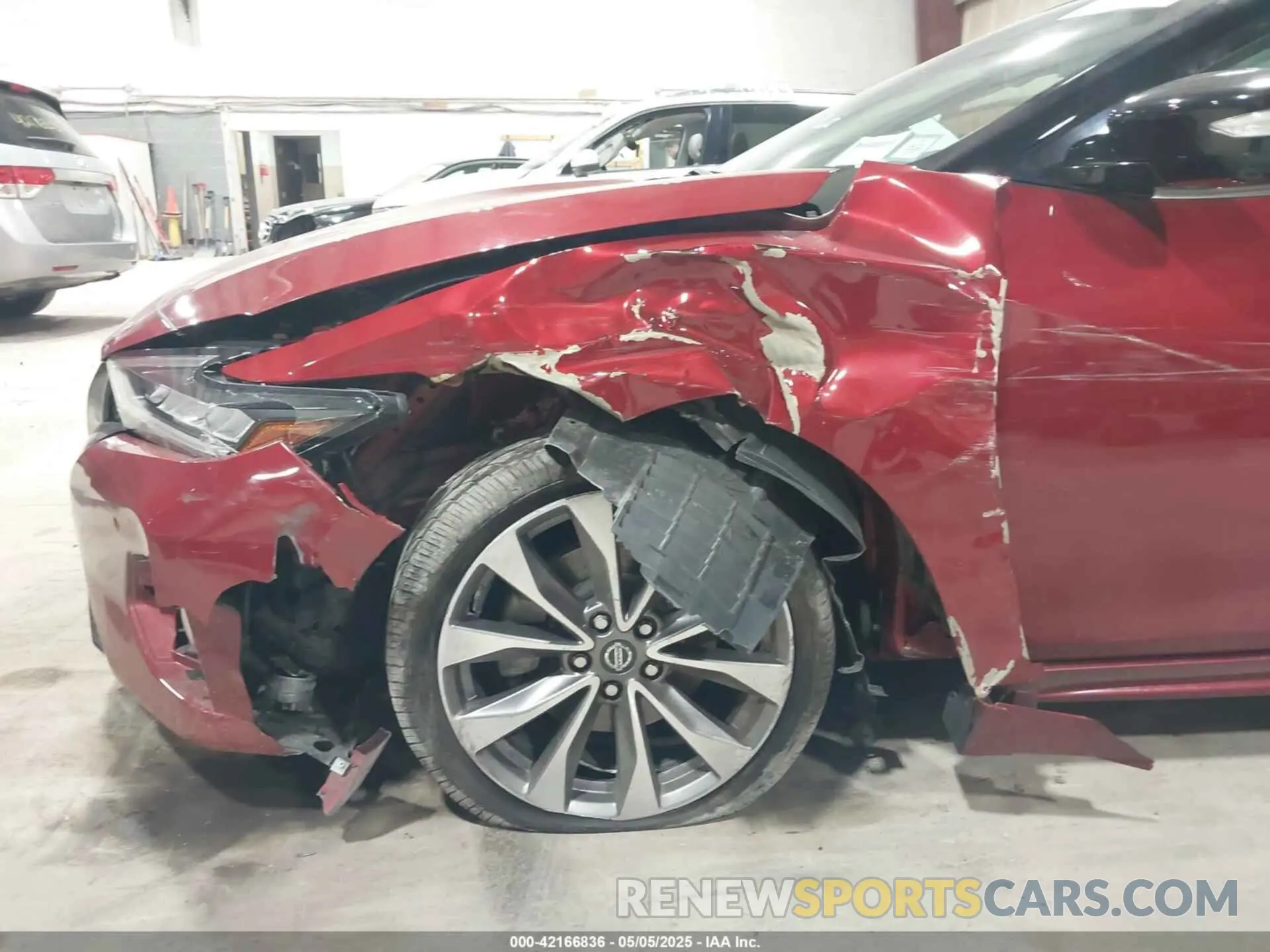 6 Photograph of a damaged car 1N4AA6FV0NC503501 NISSAN MAXIMA 2022