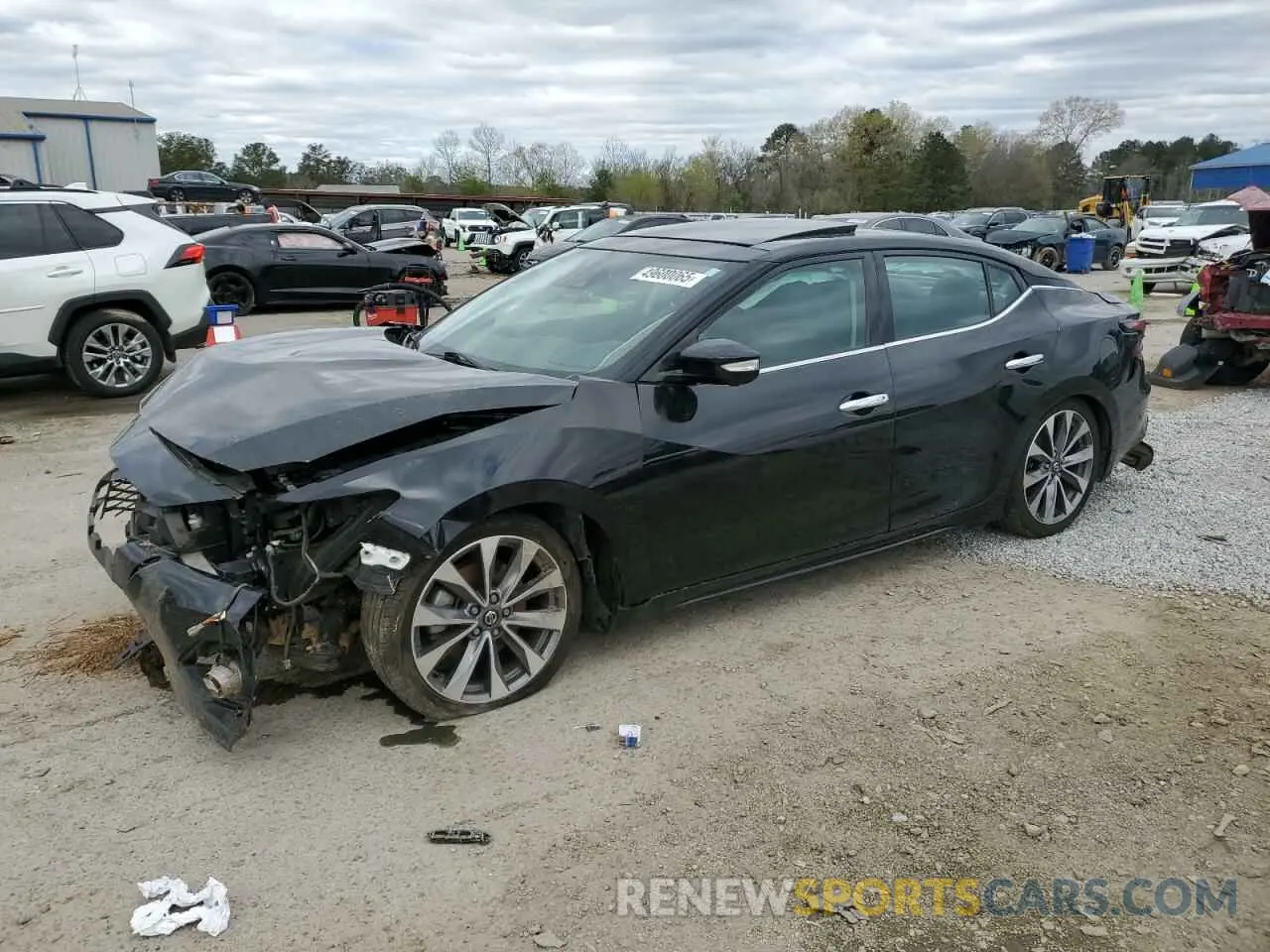 1 Photograph of a damaged car 1N4AA6FV0NC504826 NISSAN MAXIMA 2022