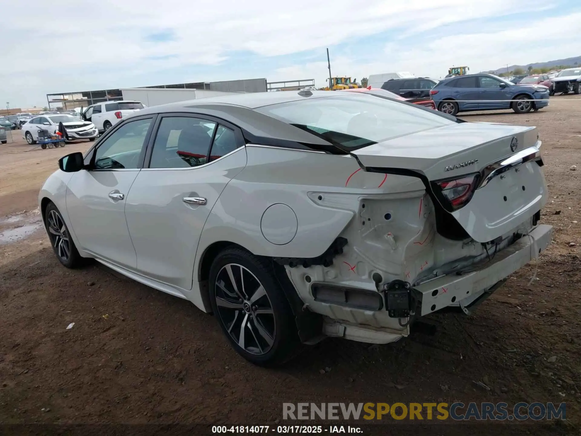 3 Фотография поврежденного автомобиля 1N4AA6CV2PC509307 NISSAN MAXIMA 2023