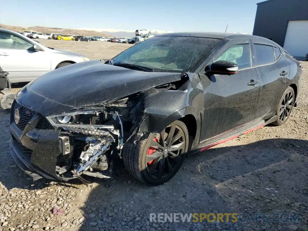1 Photograph of a damaged car 1N4AA6EV1PC502720 NISSAN MAXIMA 2023