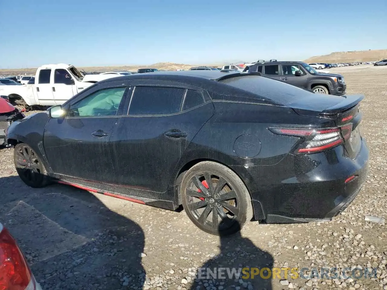 2 Photograph of a damaged car 1N4AA6EV1PC502720 NISSAN MAXIMA 2023
