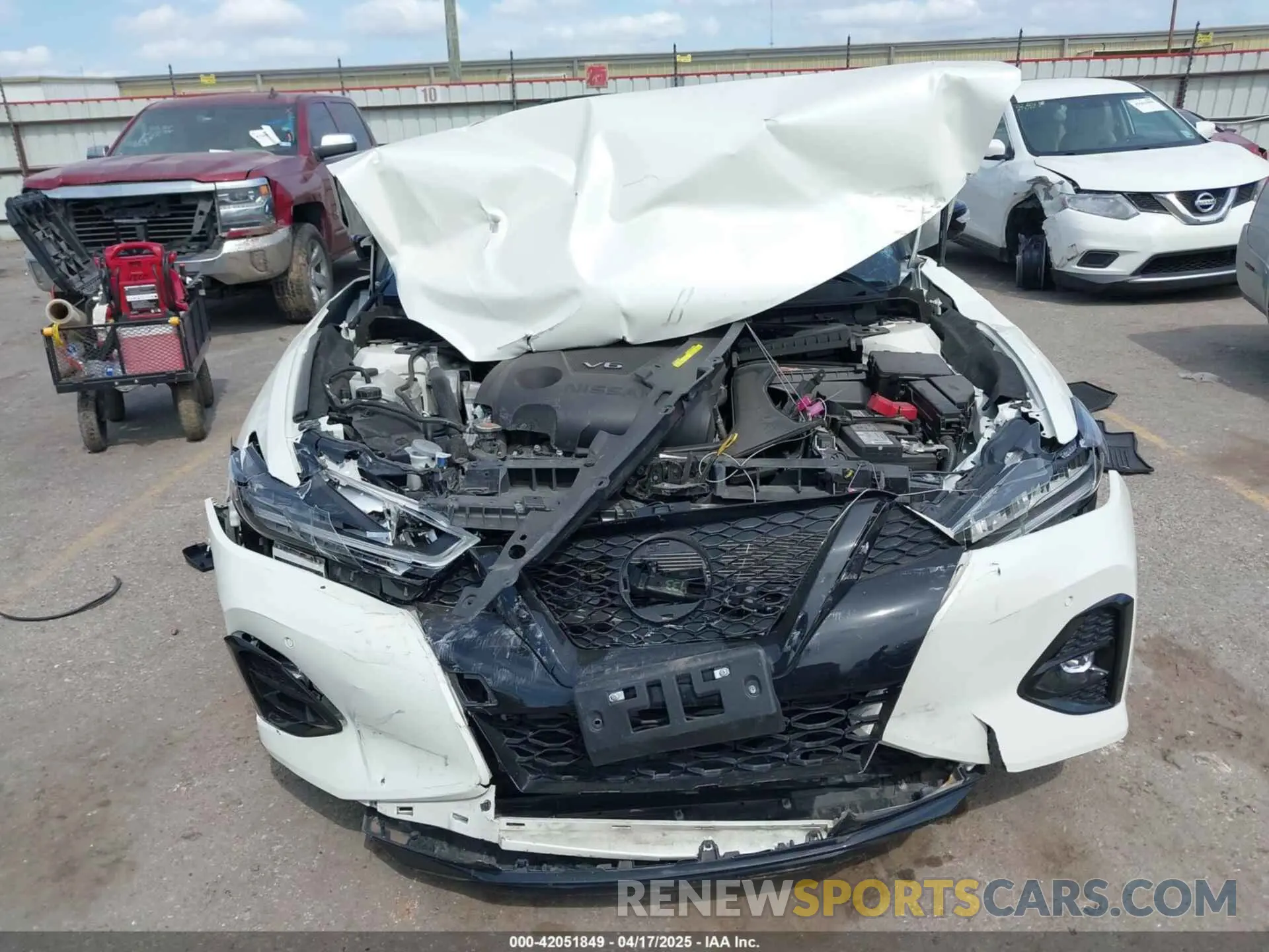 12 Фотография поврежденного автомобиля 1N4AA6EV3PC505084 NISSAN MAXIMA 2023
