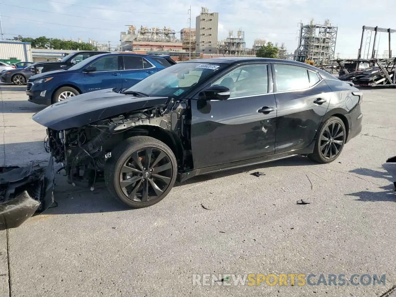 1 Photograph of a damaged car 1N4AA6EV8PC505713 NISSAN MAXIMA 2023