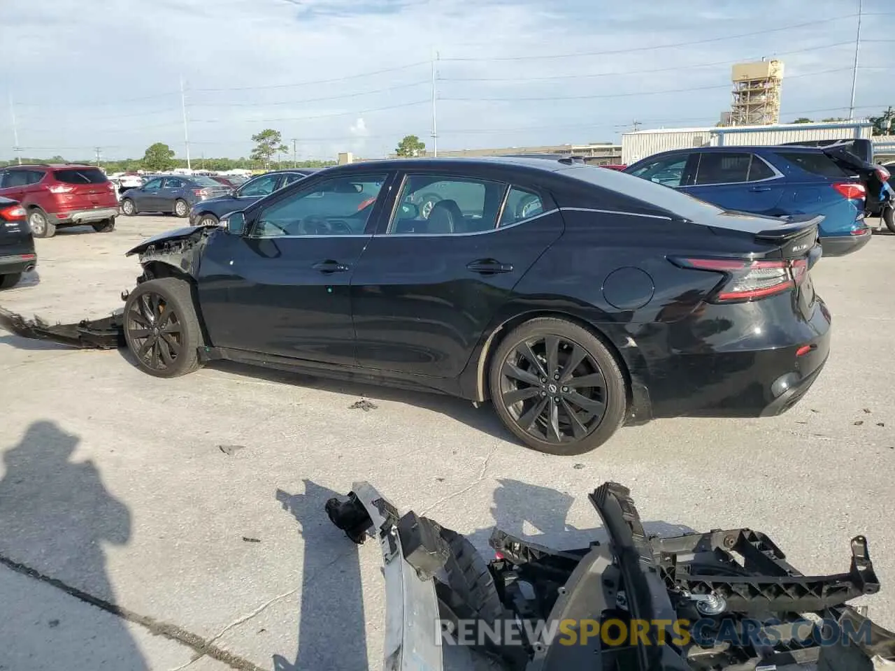 2 Photograph of a damaged car 1N4AA6EV8PC505713 NISSAN MAXIMA 2023