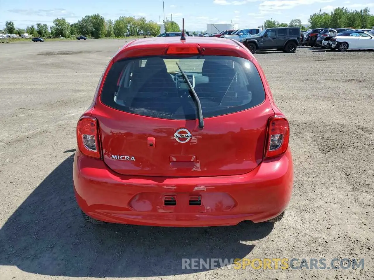 6 Фотография поврежденного автомобиля 3N1CK3CP2KL200243 NISSAN MICRA 2019