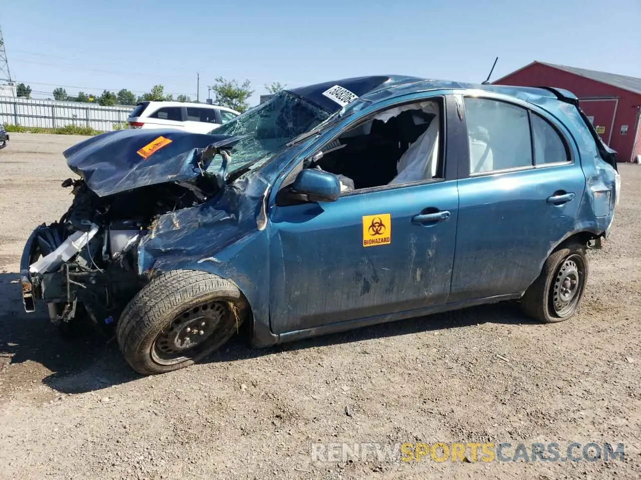 1 Photograph of a damaged car 3N1CK3CP3KL236250 NISSAN MICRA 2019