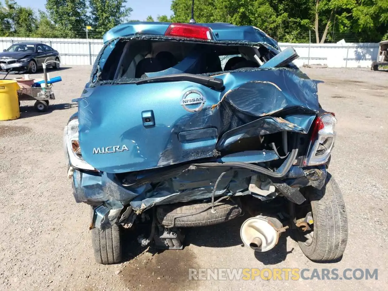 6 Photograph of a damaged car 3N1CK3CP3KL236250 NISSAN MICRA 2019