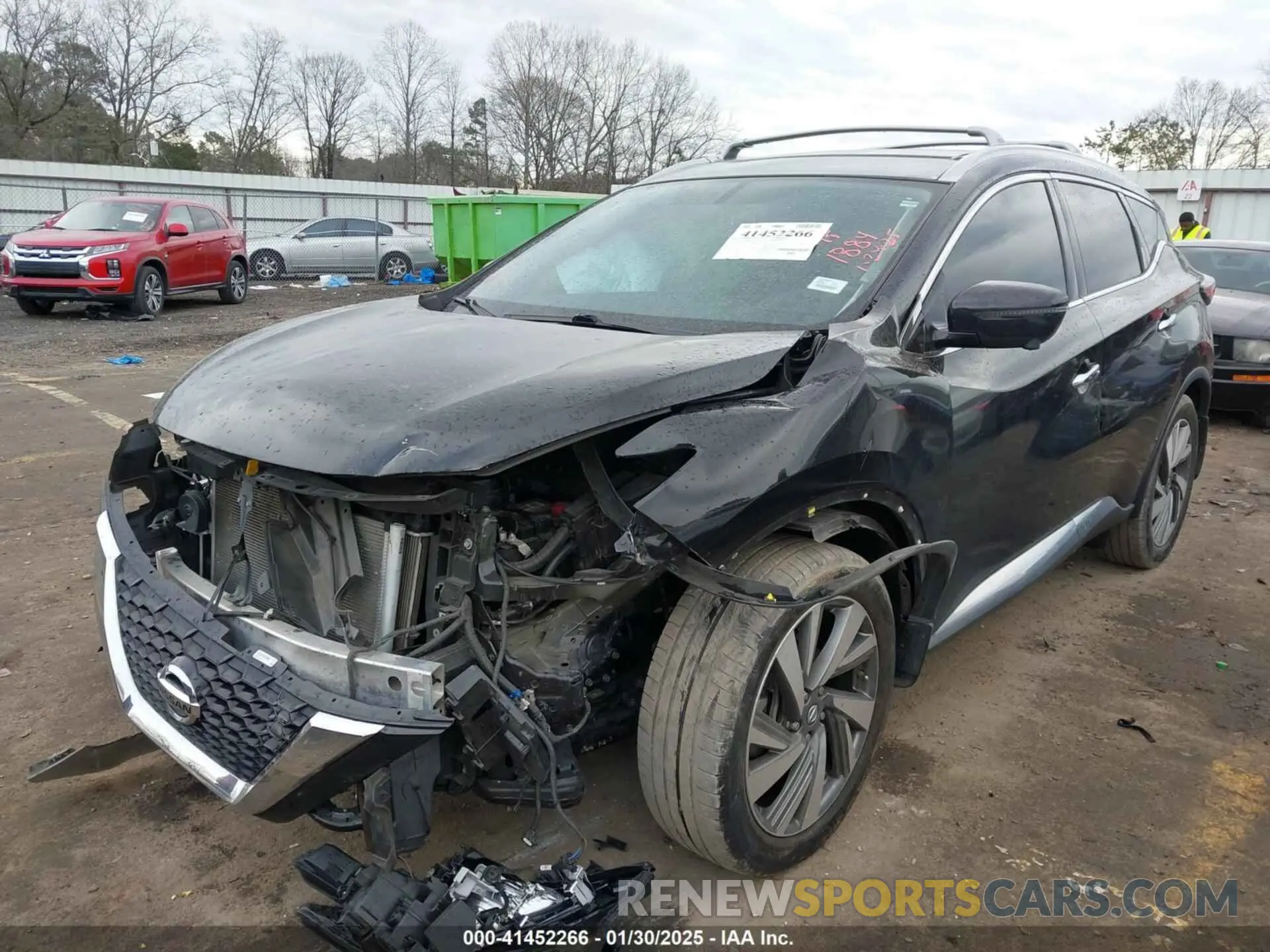 2 Фотография поврежденного автомобиля 5N1AZ2MJ1KN131884 NISSAN MURANO 2019