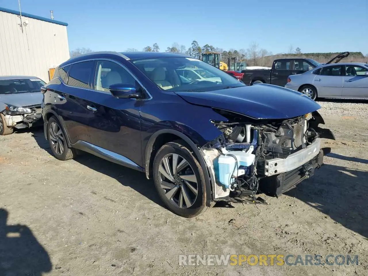 4 Photograph of a damaged car 5N1AZ2MJ1KN165887 NISSAN MURANO 2019