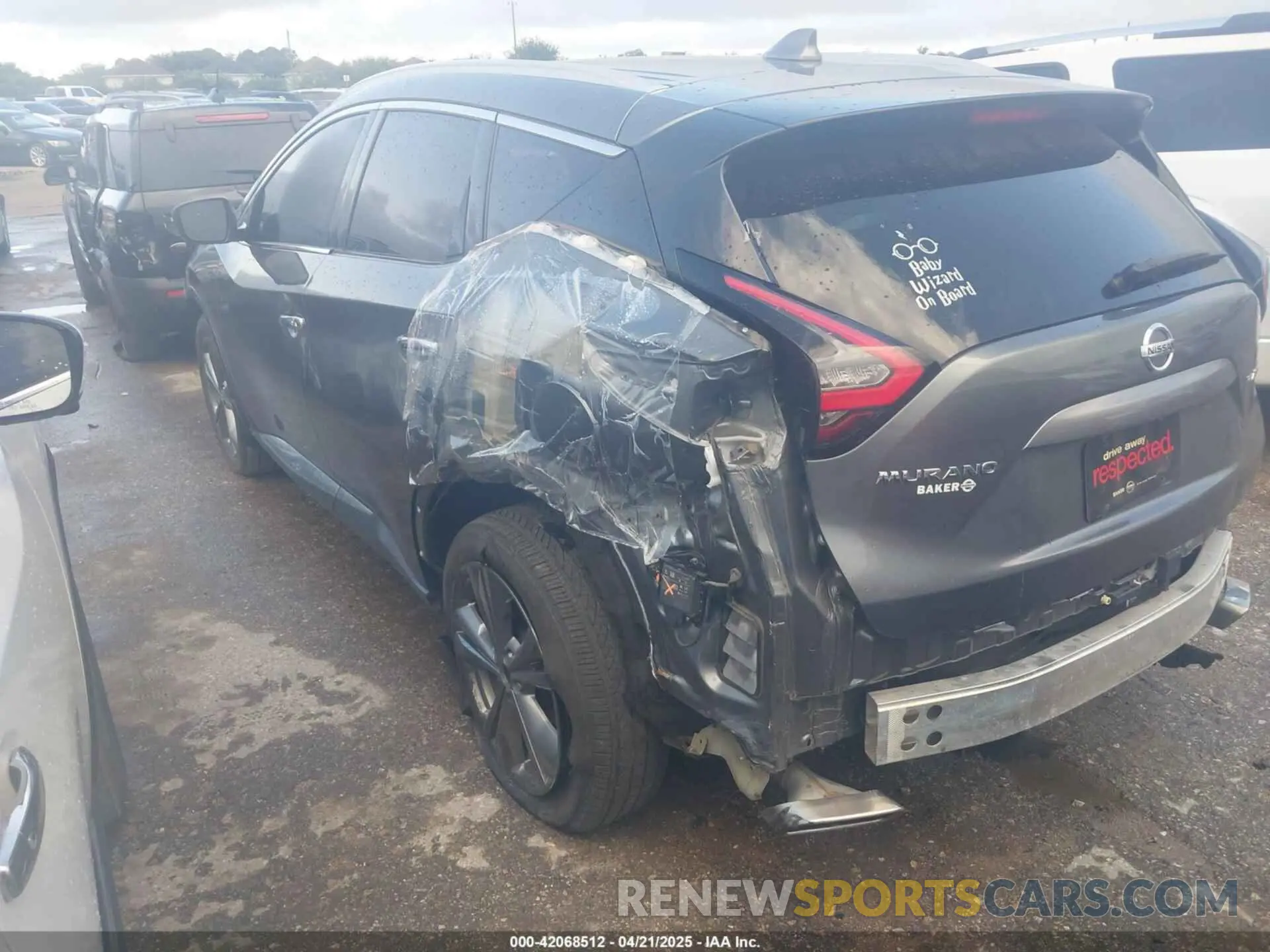3 Фотография поврежденного автомобиля 5N1AZ2MJ2KN140352 NISSAN MURANO 2019