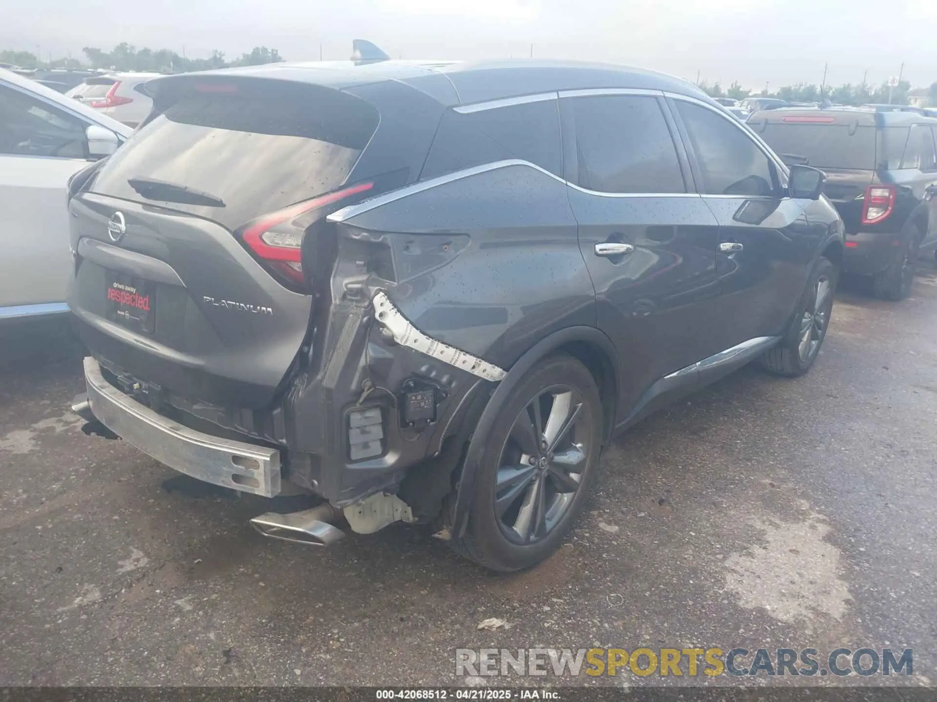 4 Фотография поврежденного автомобиля 5N1AZ2MJ2KN140352 NISSAN MURANO 2019
