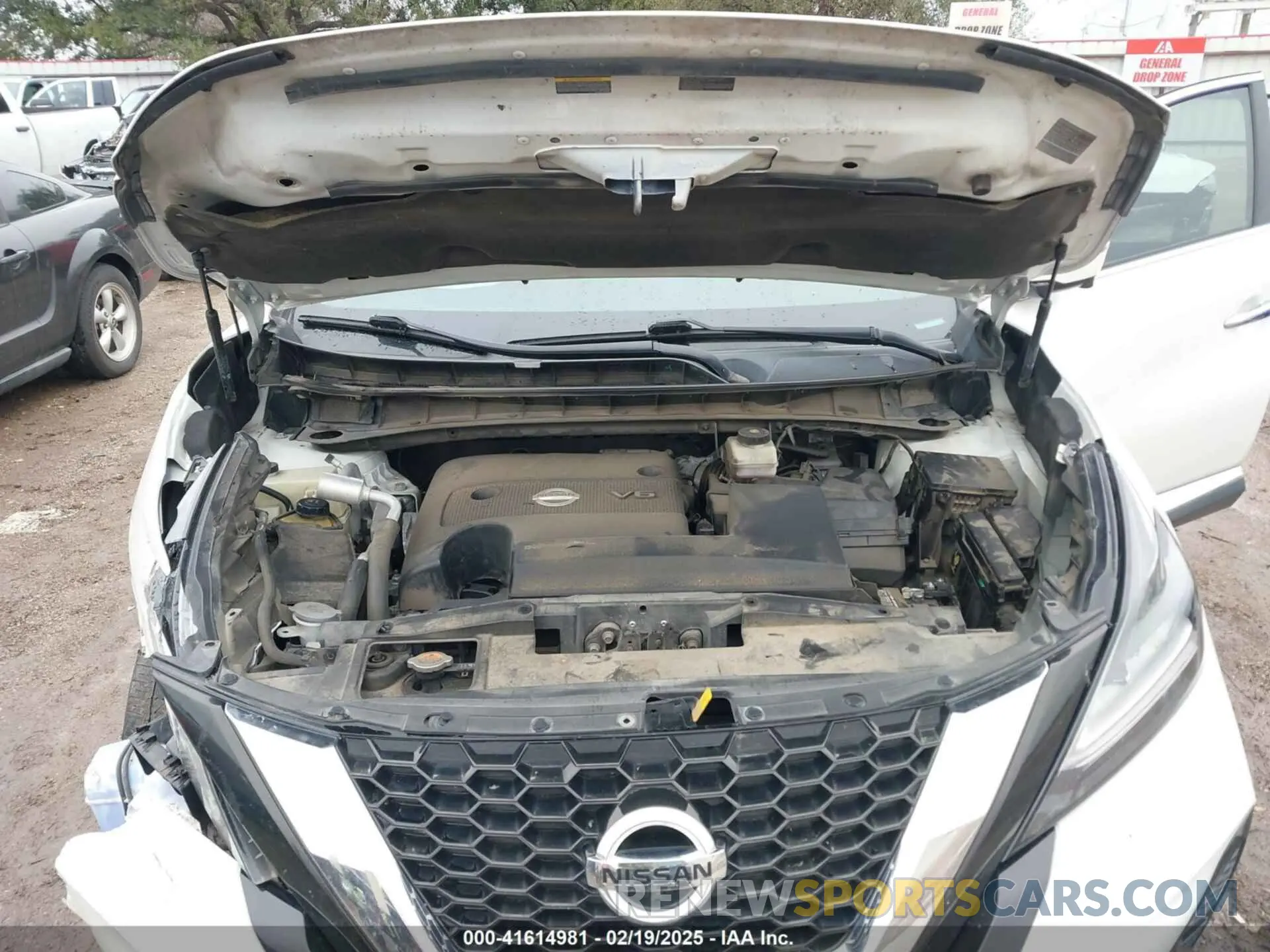 10 Photograph of a damaged car 5N1AZ2MJ3KN145091 NISSAN MURANO 2019