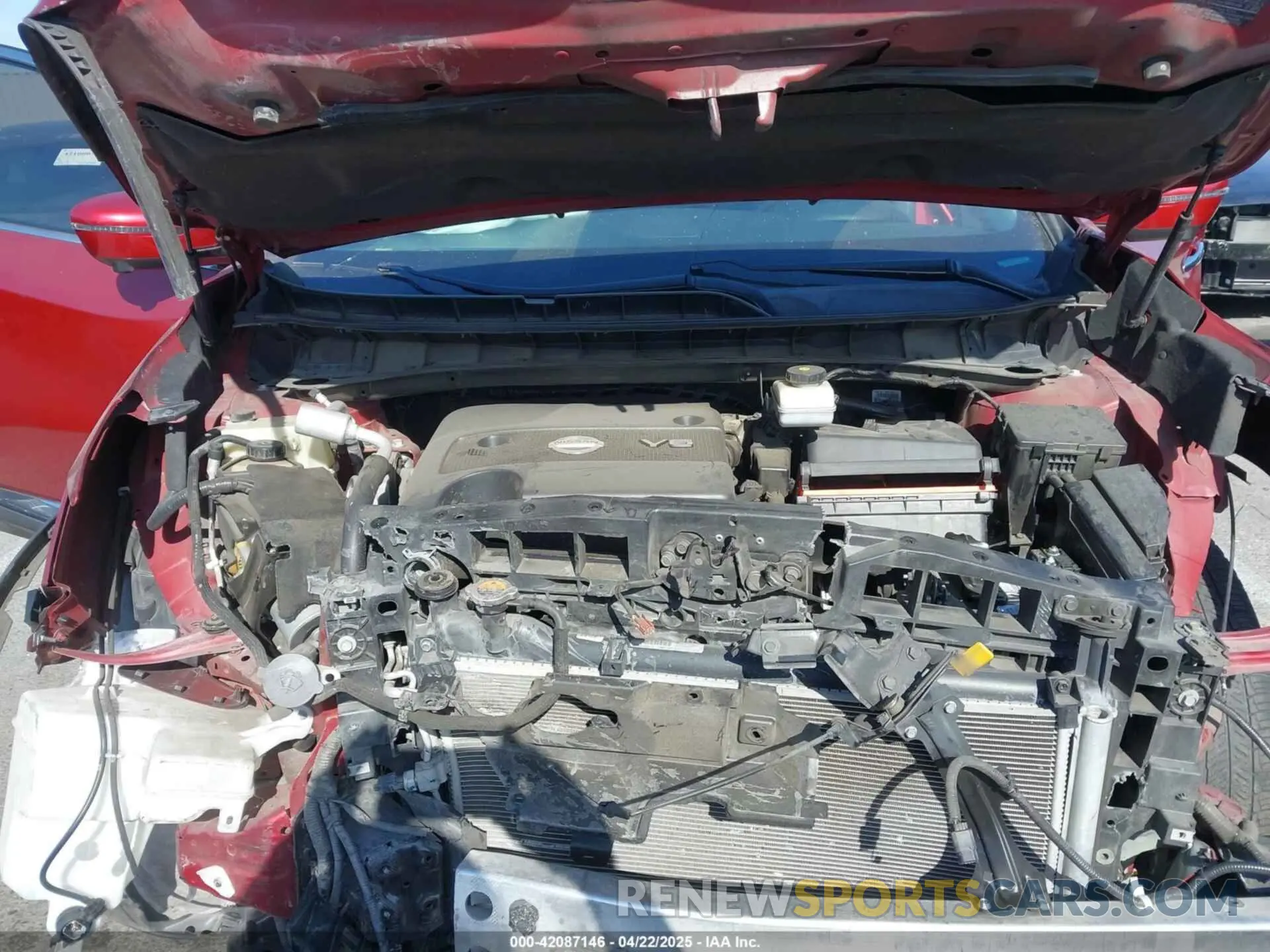 10 Photograph of a damaged car 5N1AZ2MJ5KN117616 NISSAN MURANO 2019
