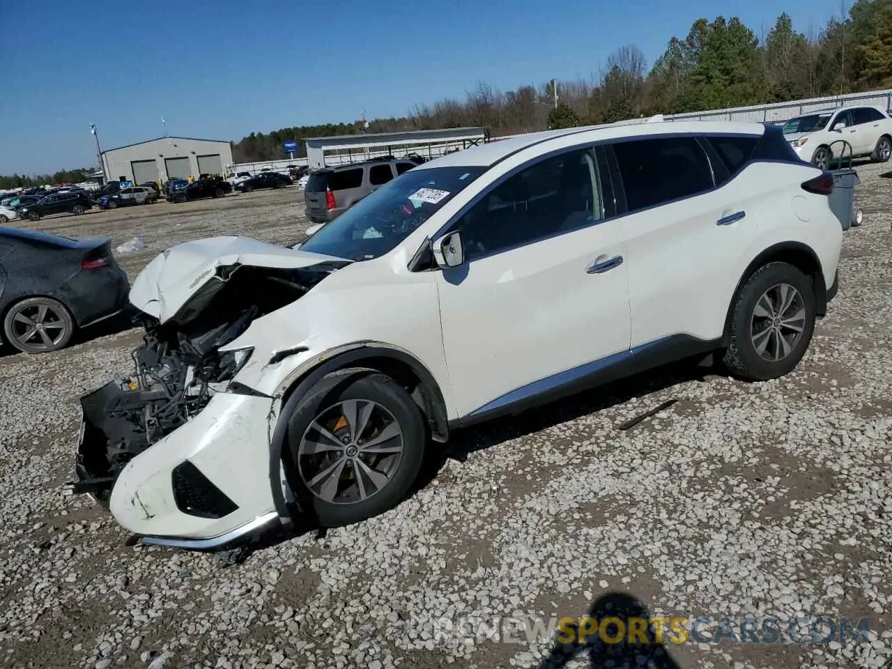 1 Photograph of a damaged car 5N1AZ2MJ5KN136070 NISSAN MURANO 2019