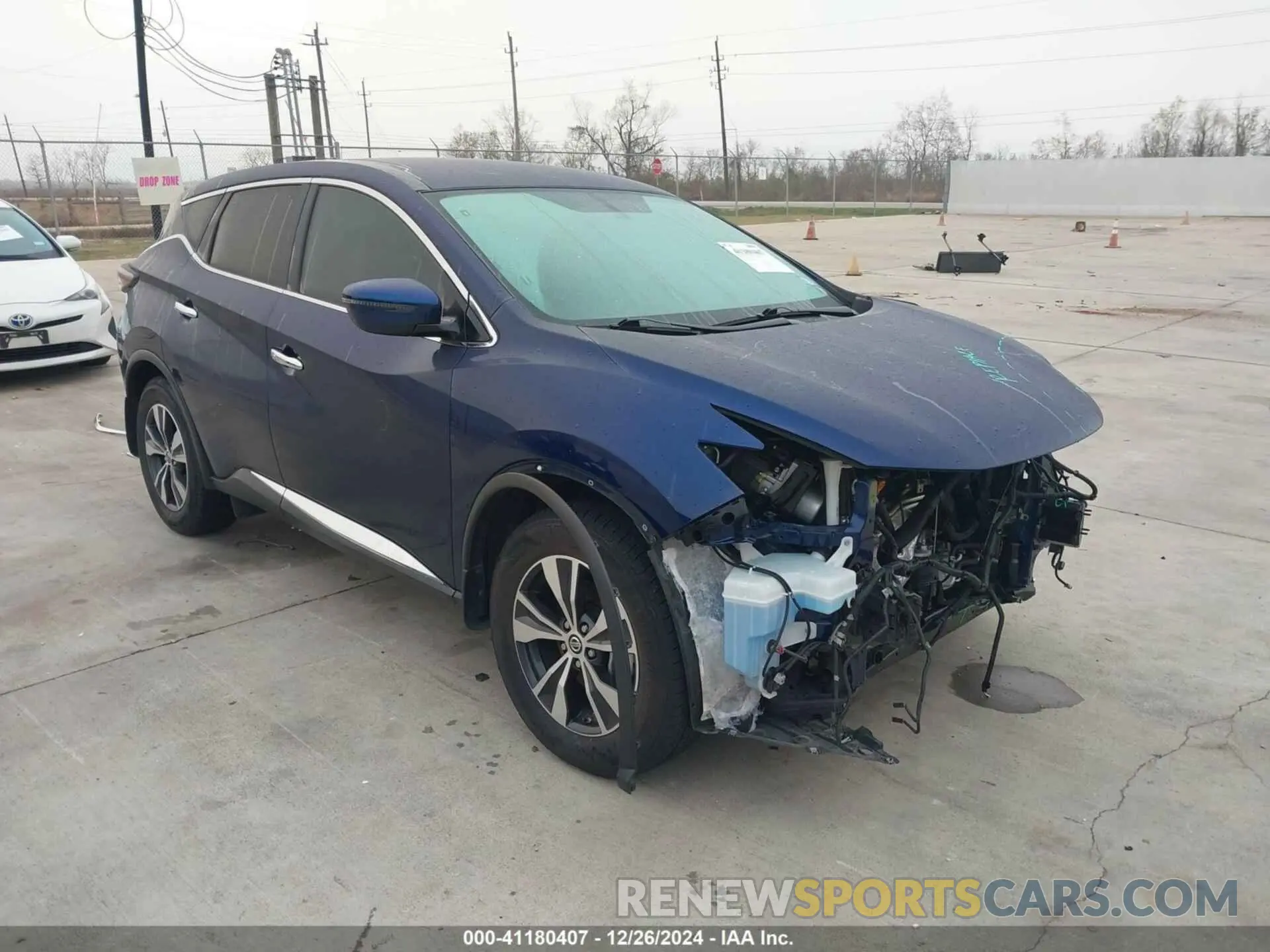 1 Photograph of a damaged car 5N1AZ2MJ5KN136201 NISSAN MURANO 2019