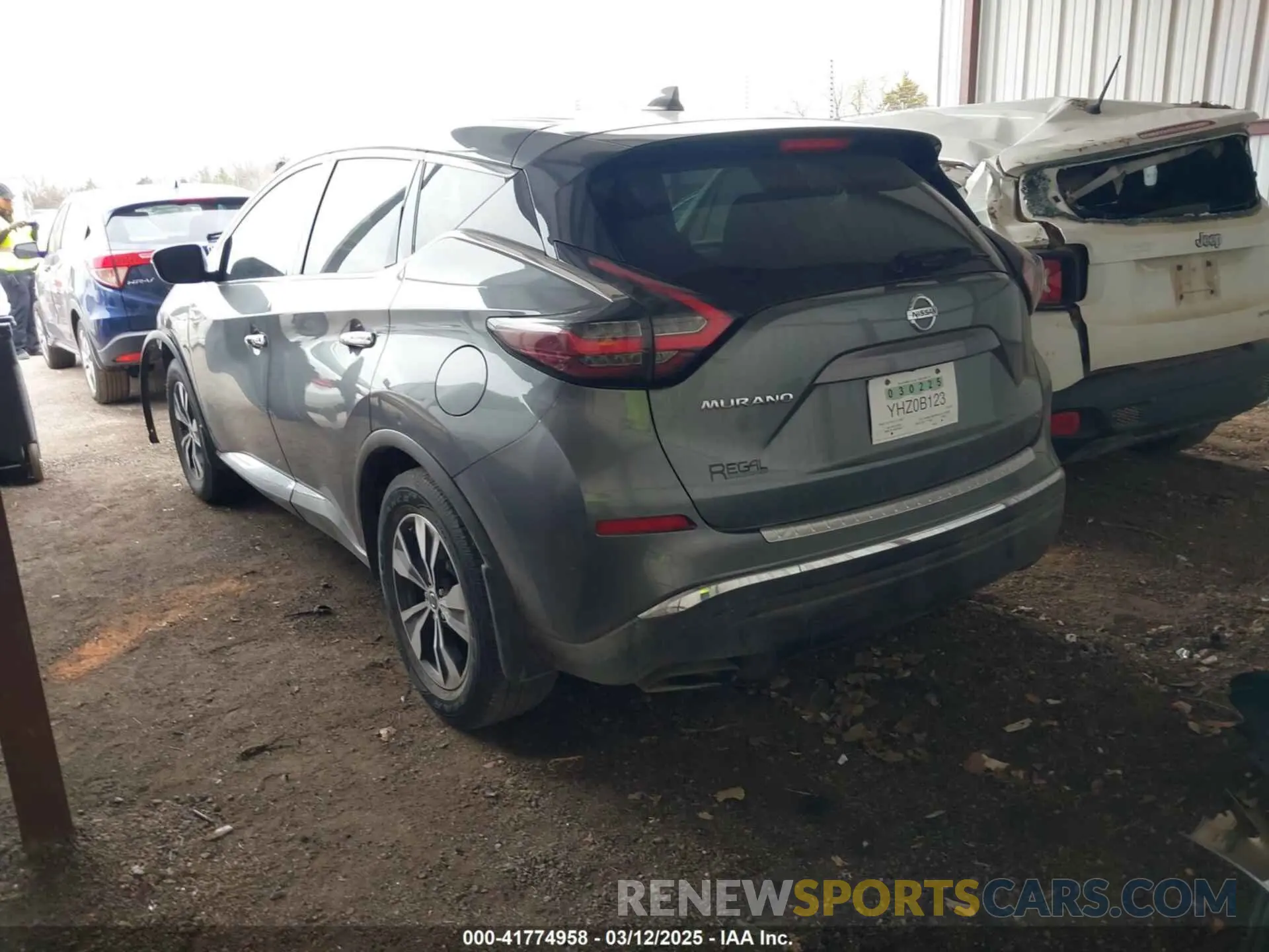 3 Фотография поврежденного автомобиля 5N1AZ2MJ5KN163608 NISSAN MURANO 2019