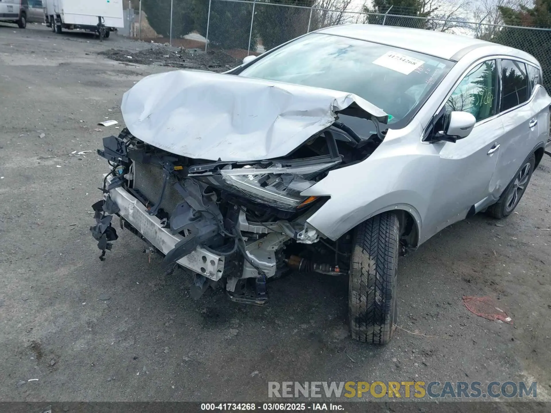 2 Фотография поврежденного автомобиля 5N1AZ2MJ6KN127667 NISSAN MURANO 2019