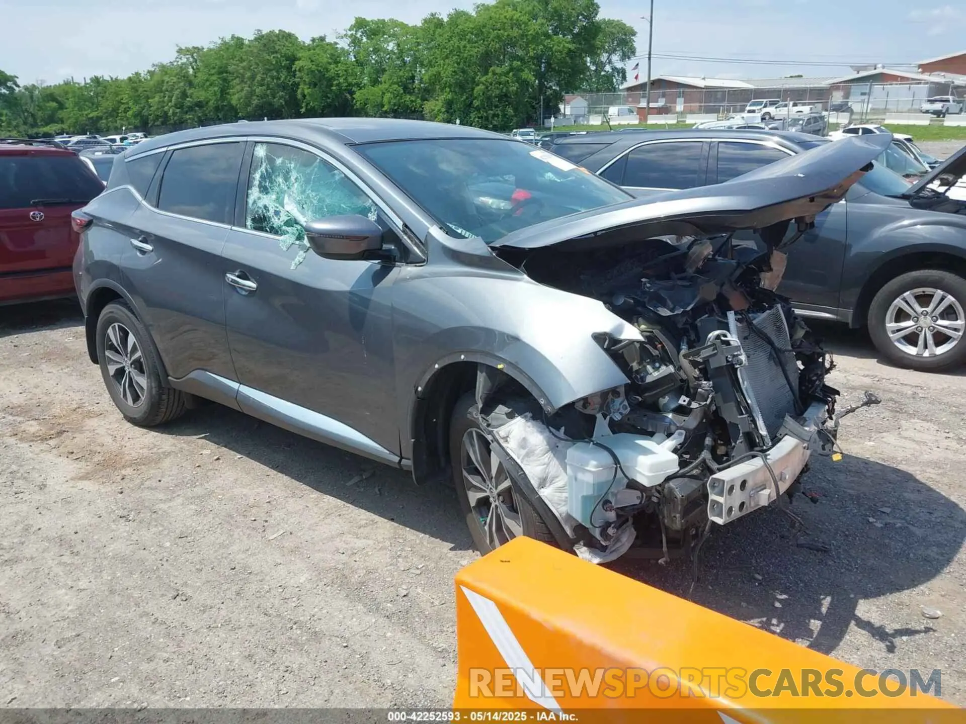 1 Фотография поврежденного автомобиля 5N1AZ2MJ7KN136605 NISSAN MURANO 2019