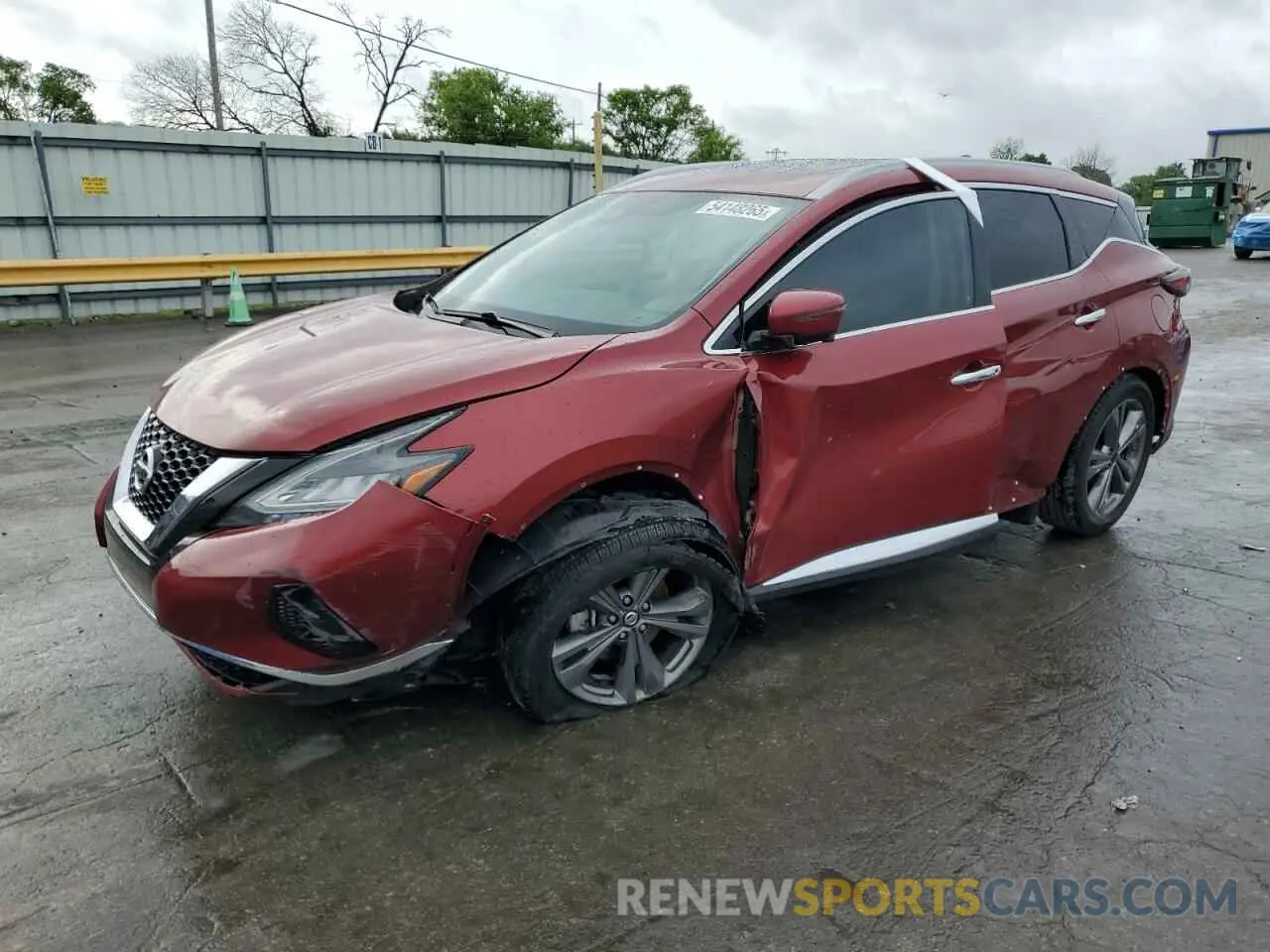 1 Фотография поврежденного автомобиля 5N1AZ2MJ8KN101538 NISSAN MURANO 2019