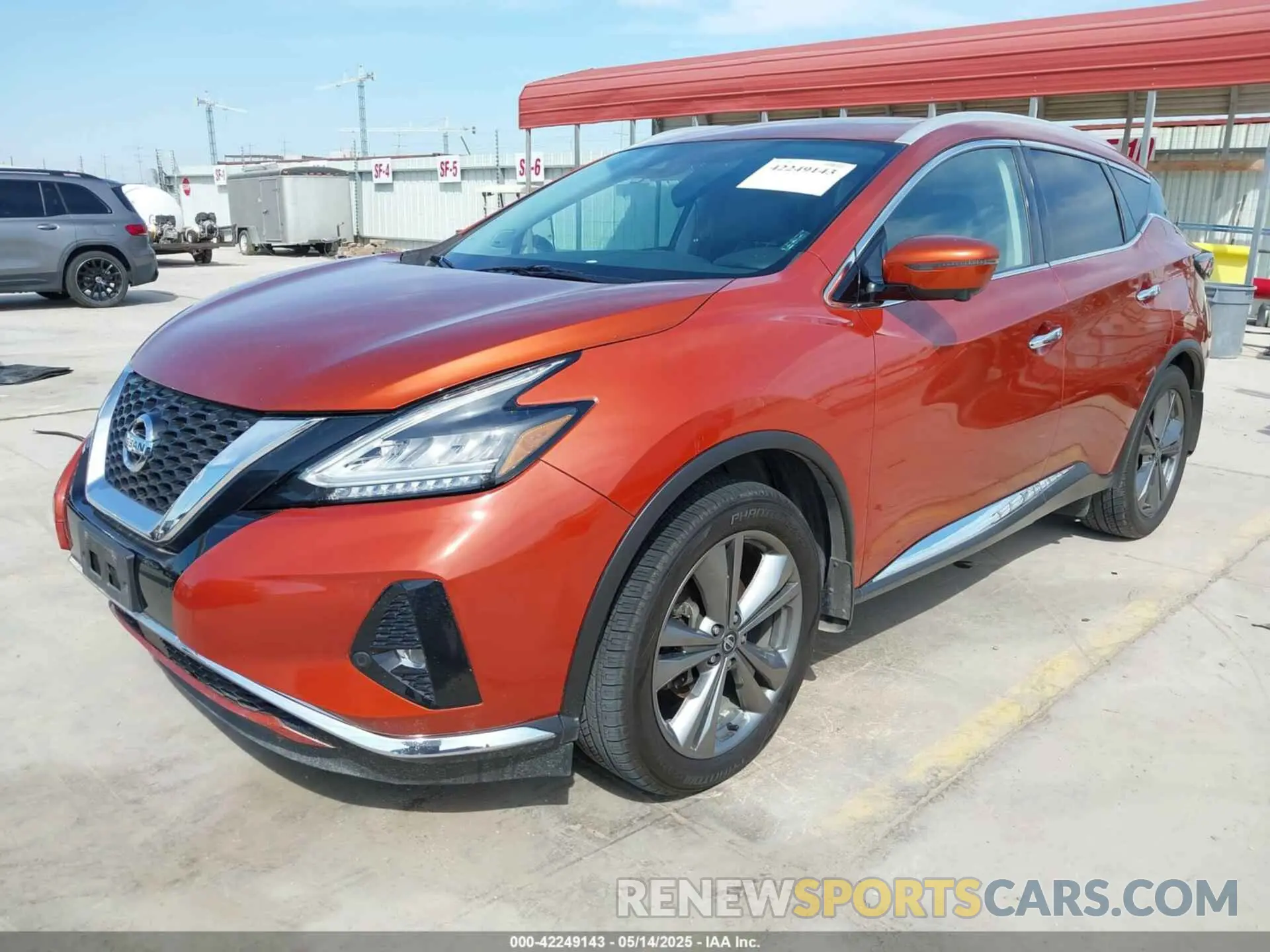 2 Фотография поврежденного автомобиля 5N1AZ2MJ8KN149749 NISSAN MURANO 2019