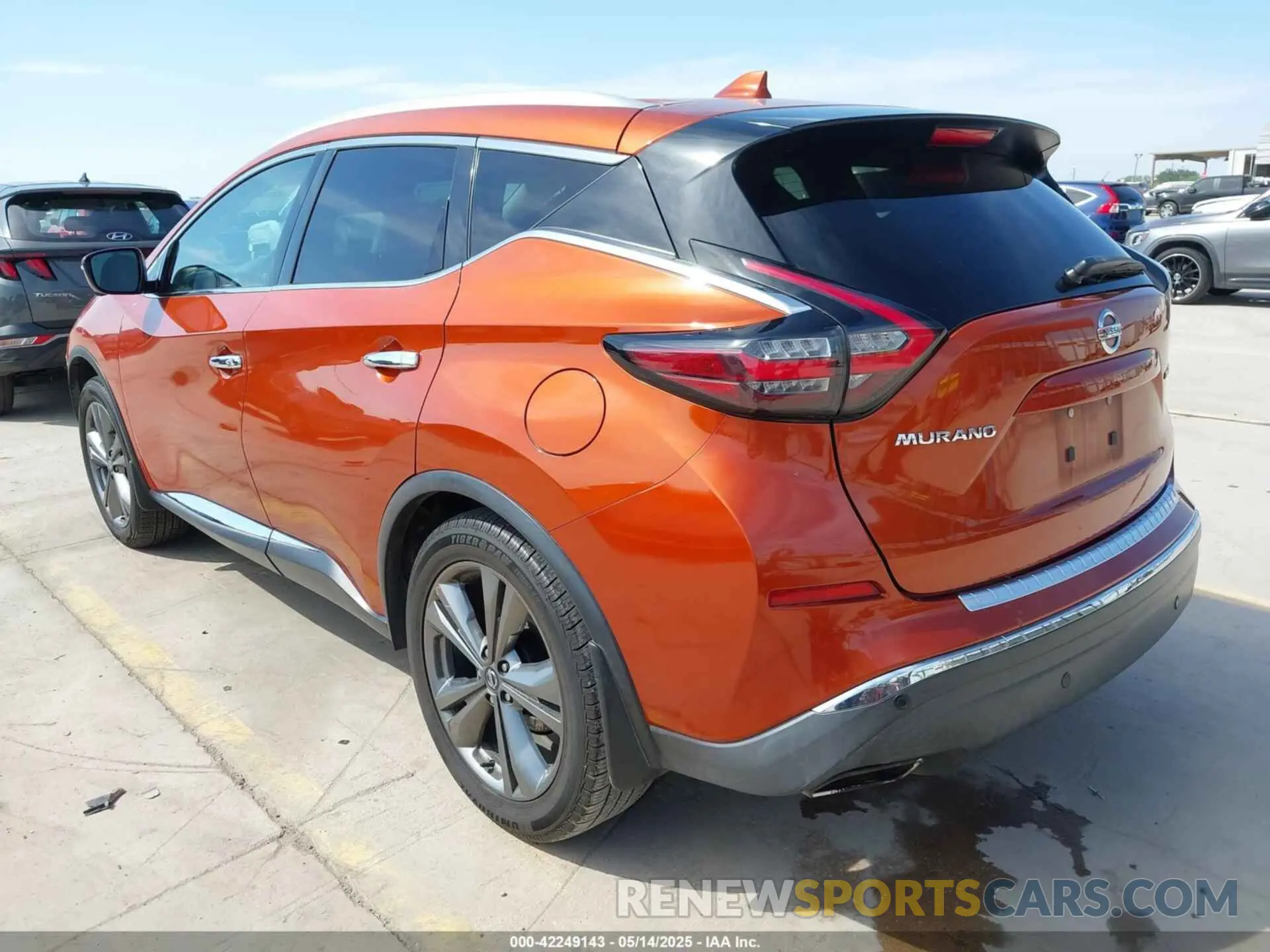 3 Фотография поврежденного автомобиля 5N1AZ2MJ8KN149749 NISSAN MURANO 2019