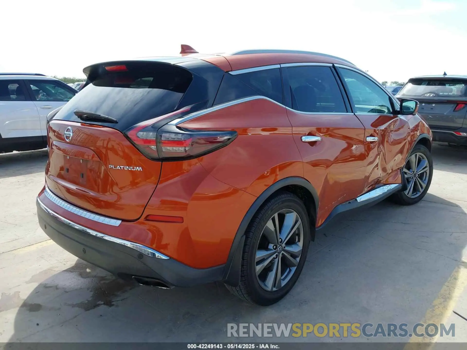 4 Фотография поврежденного автомобиля 5N1AZ2MJ8KN149749 NISSAN MURANO 2019