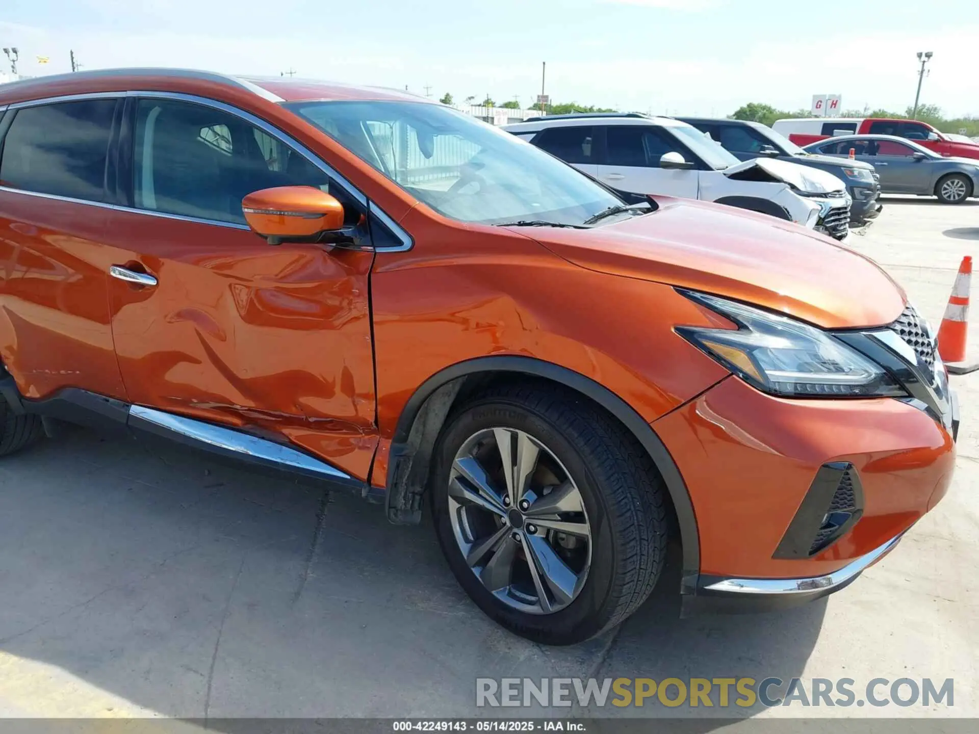 6 Фотография поврежденного автомобиля 5N1AZ2MJ8KN149749 NISSAN MURANO 2019