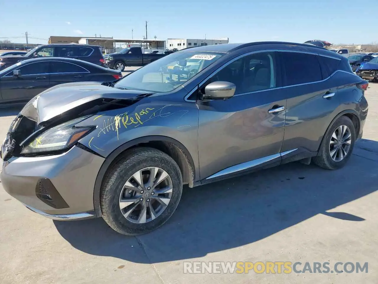 1 Photograph of a damaged car 5N1AZ2MS1KN112583 NISSAN MURANO 2019