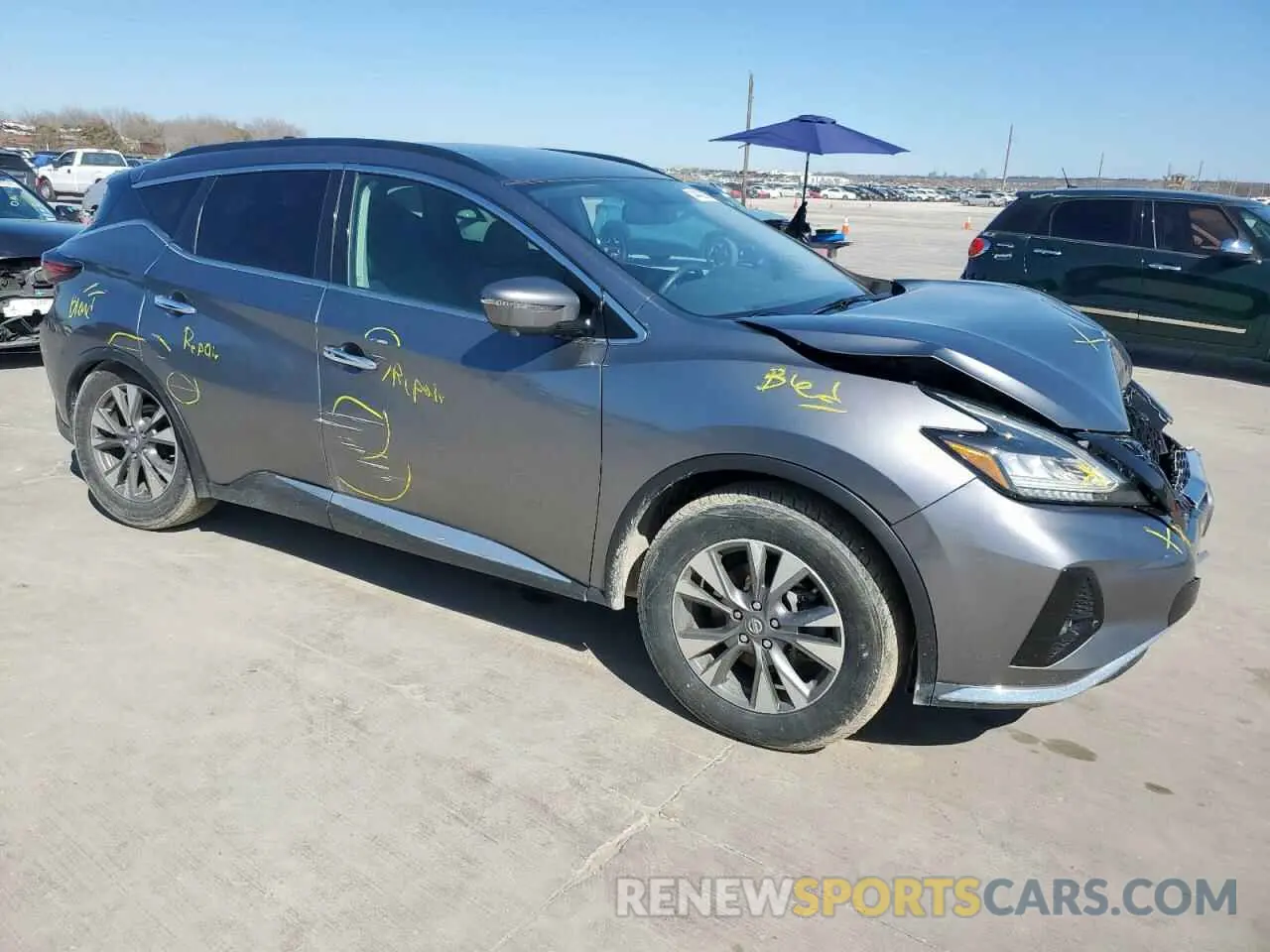 4 Photograph of a damaged car 5N1AZ2MS1KN112583 NISSAN MURANO 2019