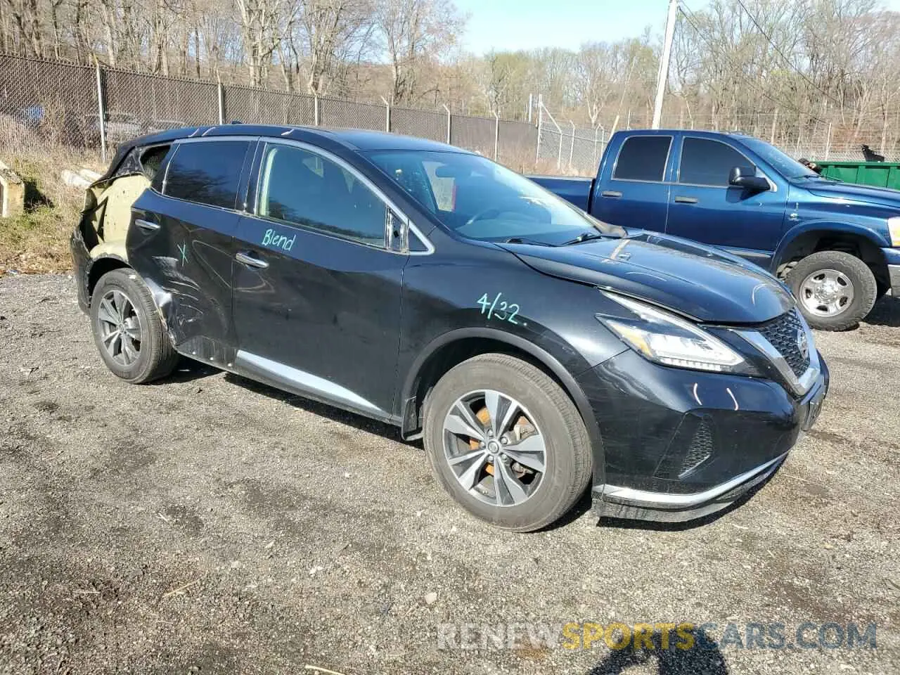 4 Фотография поврежденного автомобиля 5N1AZ2MS1KN123602 NISSAN MURANO 2019
