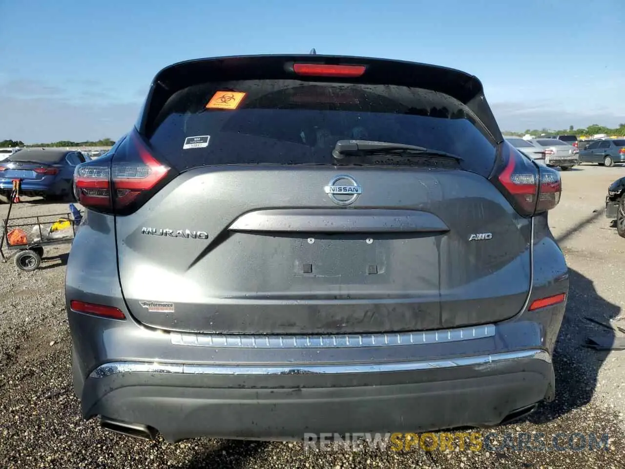 6 Photograph of a damaged car 5N1AZ2MS1KN134194 NISSAN MURANO 2019