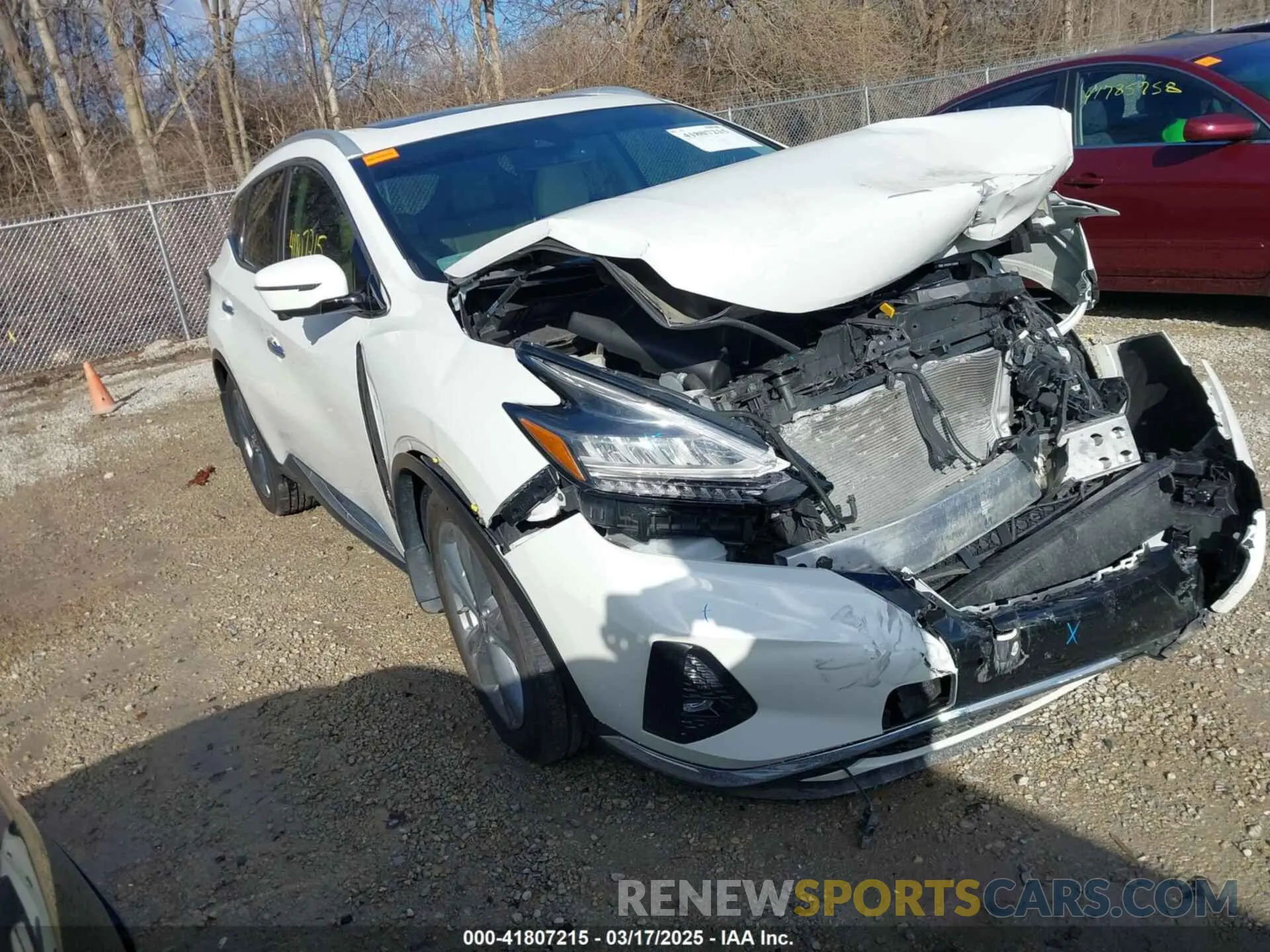 1 Фотография поврежденного автомобиля 5N1AZ2MS2KN118604 NISSAN MURANO 2019