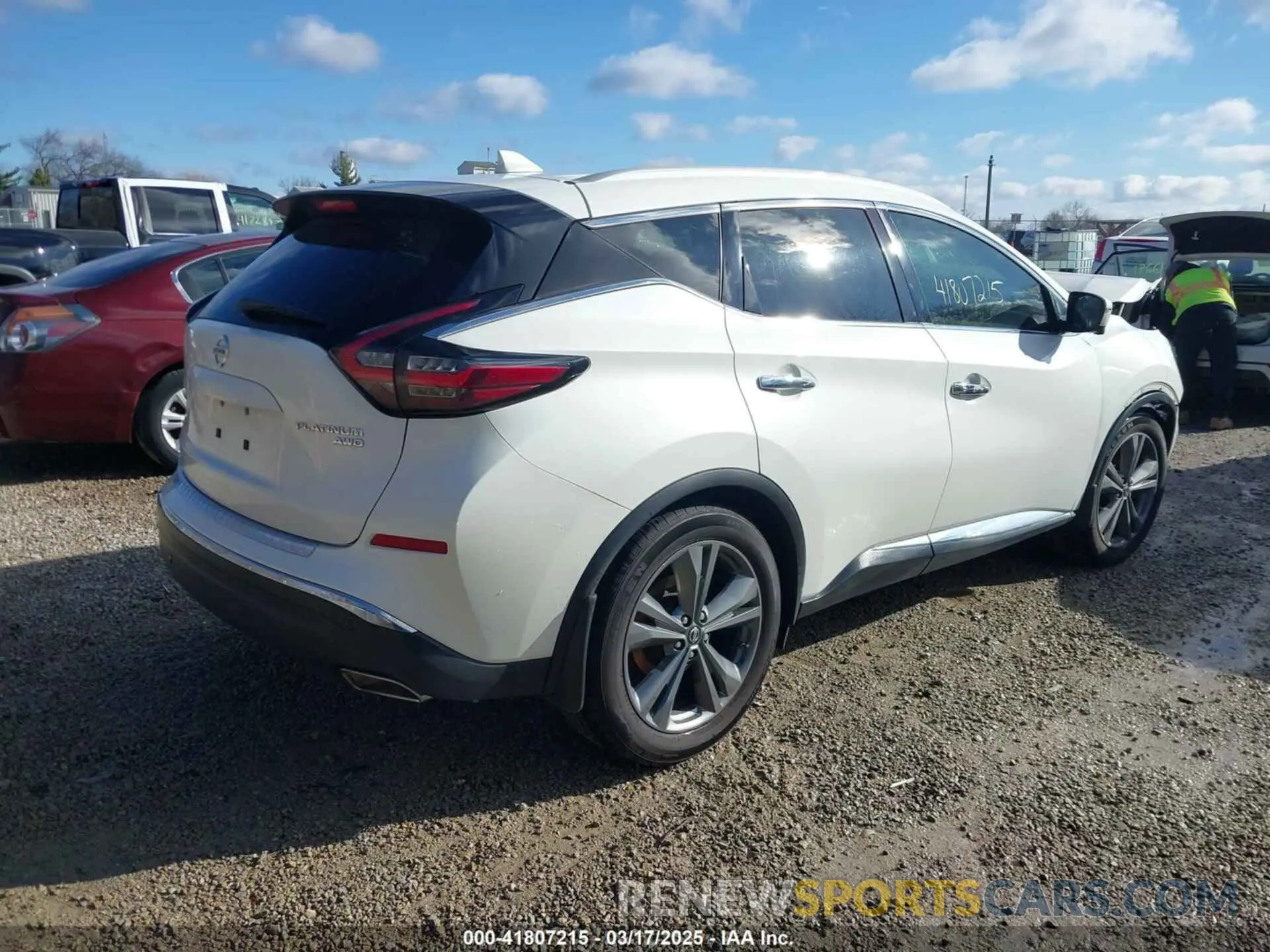 4 Фотография поврежденного автомобиля 5N1AZ2MS2KN118604 NISSAN MURANO 2019