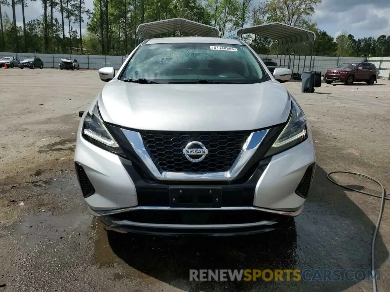5 Photograph of a damaged car 5N1AZ2MS3KN111192 NISSAN MURANO 2019