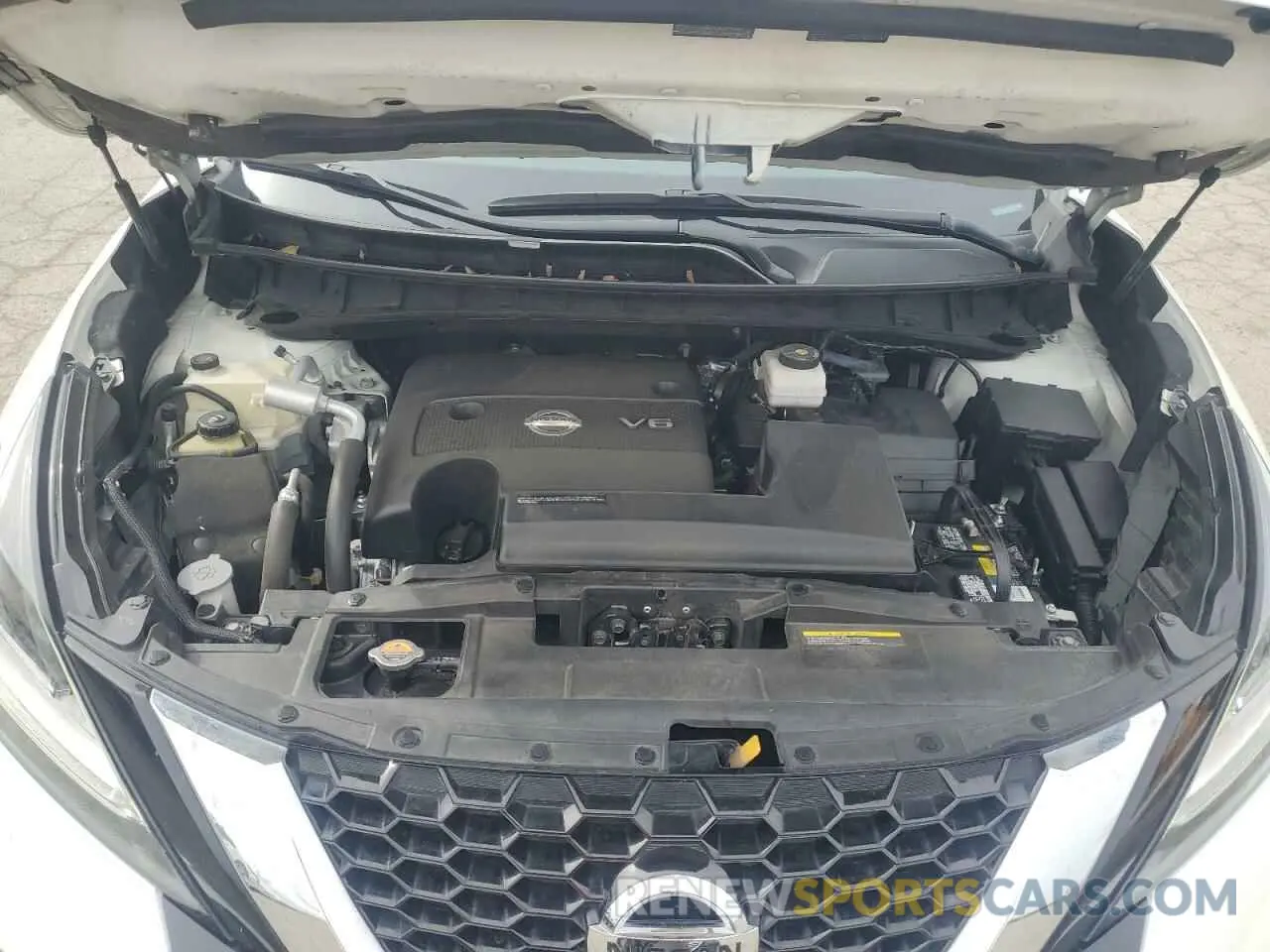 12 Фотография поврежденного автомобиля 5N1AZ2MS3KN118871 NISSAN MURANO 2019