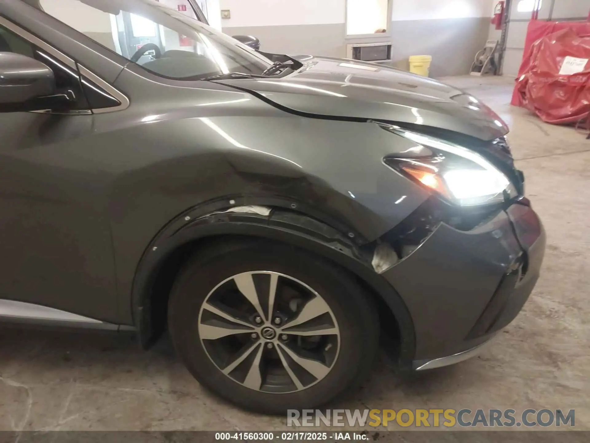 17 Фотография поврежденного автомобиля 5N1AZ2MS3KN119793 NISSAN MURANO 2019