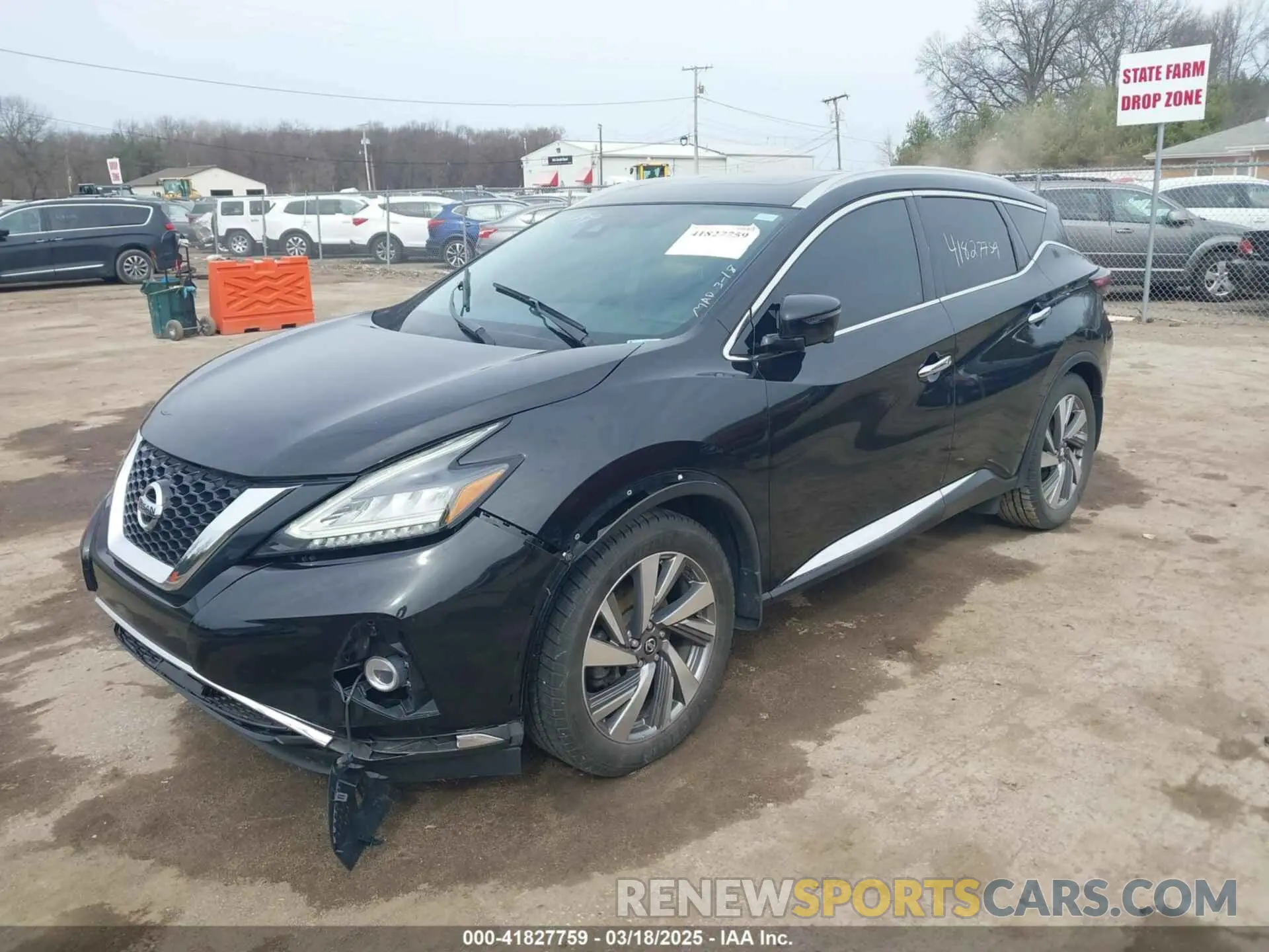 2 Photograph of a damaged car 5N1AZ2MS4KN153502 NISSAN MURANO 2019