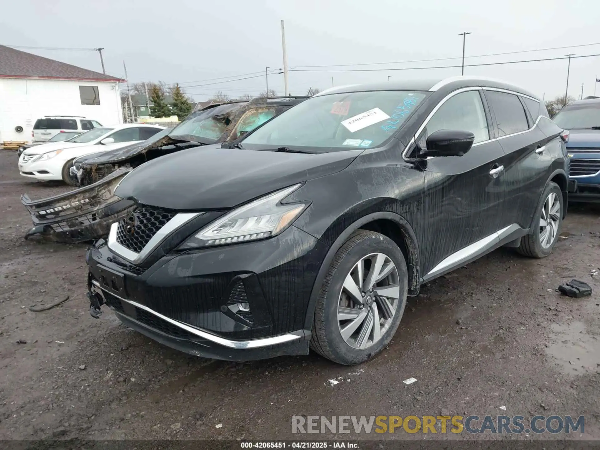 2 Фотография поврежденного автомобиля 5N1AZ2MS5KN142508 NISSAN MURANO 2019