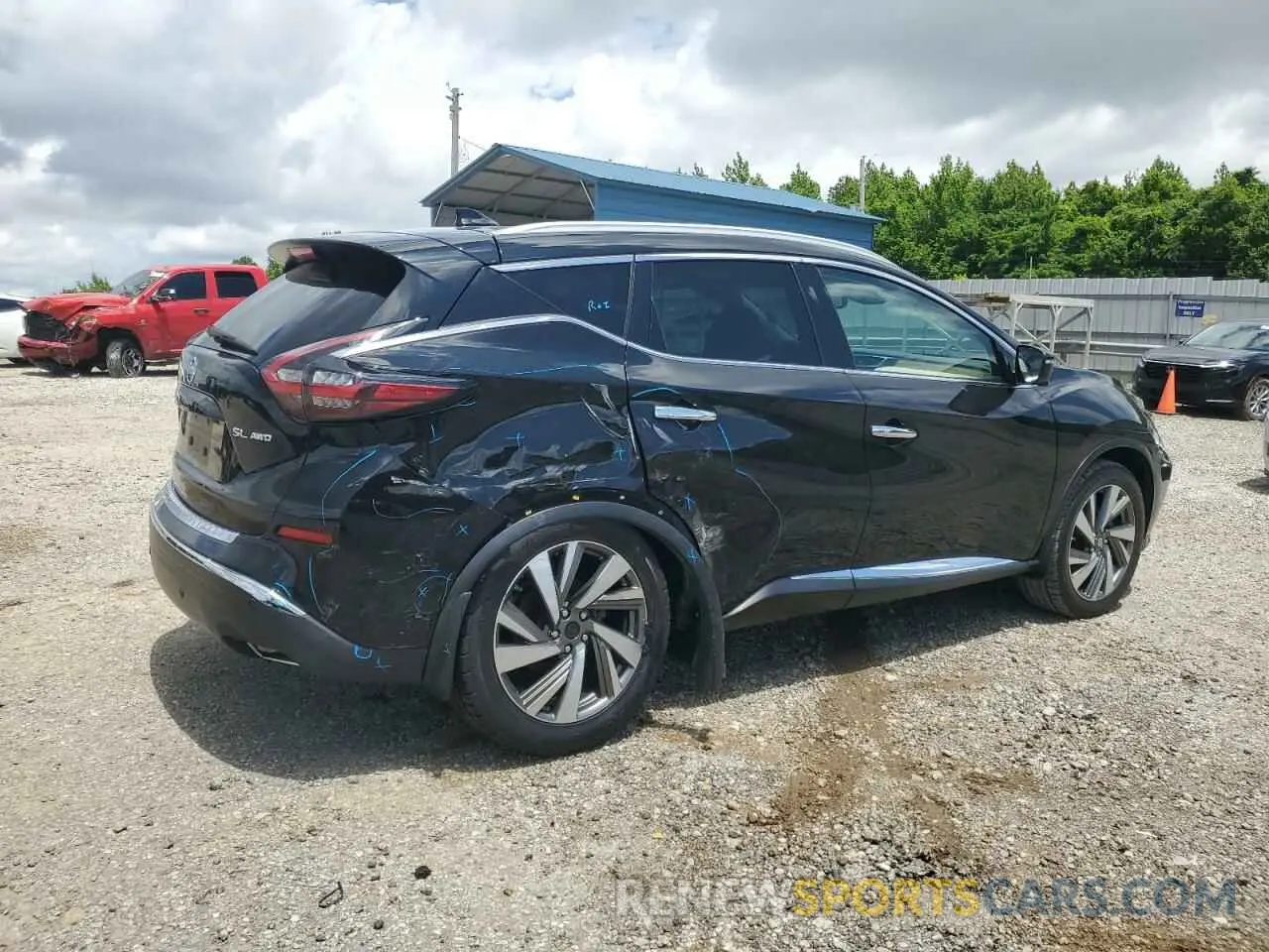 3 Фотография поврежденного автомобиля 5N1AZ2MS6KN101952 NISSAN MURANO 2019