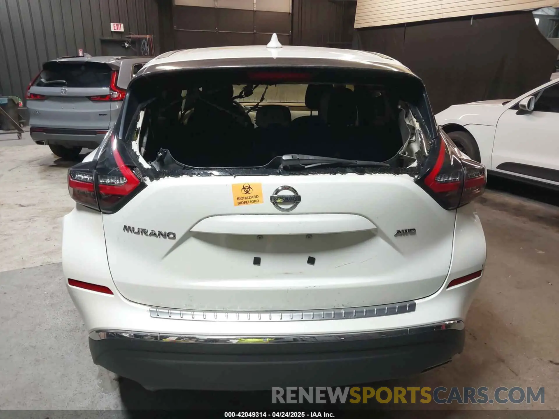 6 Фотография поврежденного автомобиля 5N1AZ2MS6KN166901 NISSAN MURANO 2019