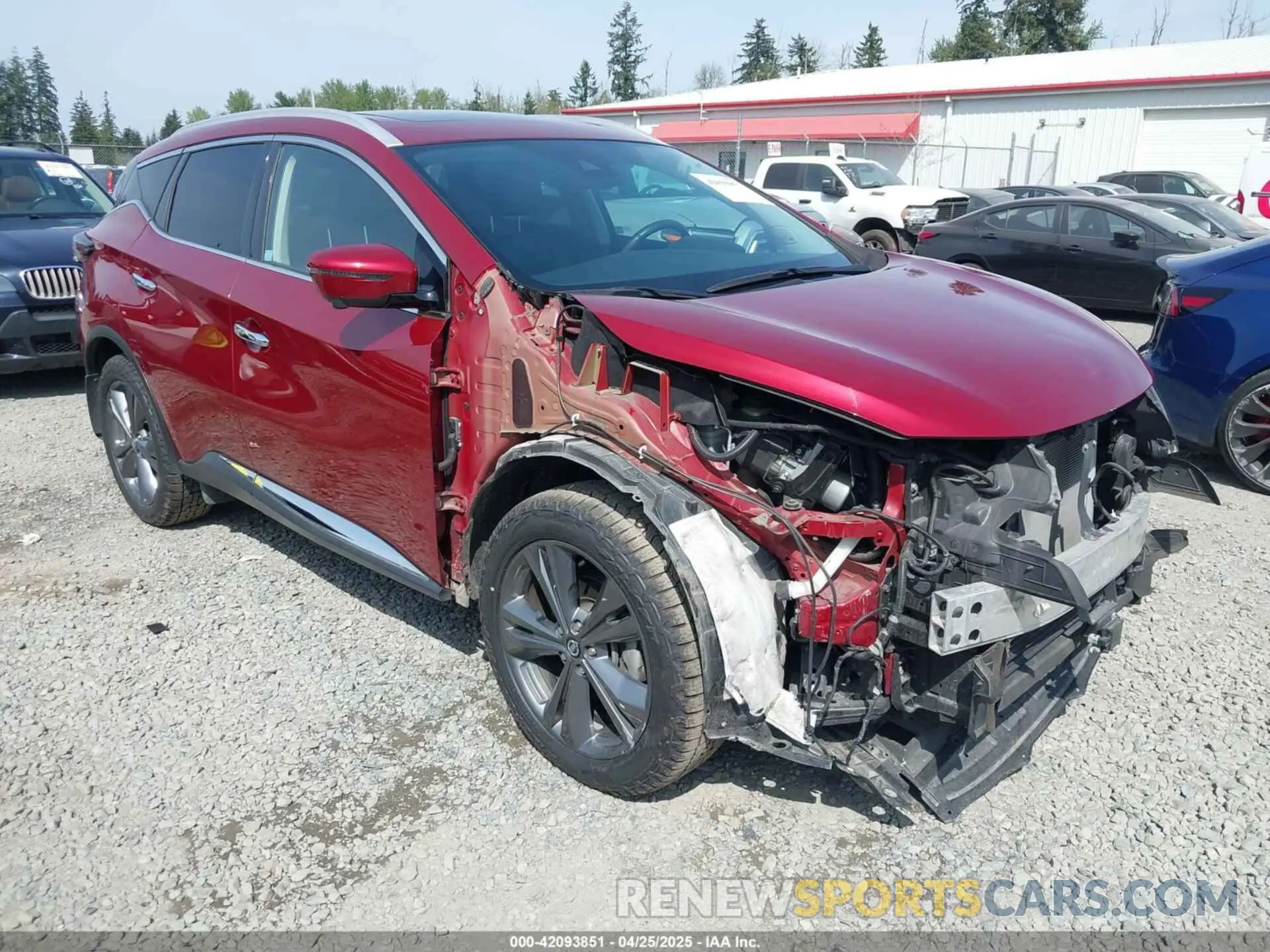 1 Фотография поврежденного автомобиля 5N1AZ2MS8KN150005 NISSAN MURANO 2019
