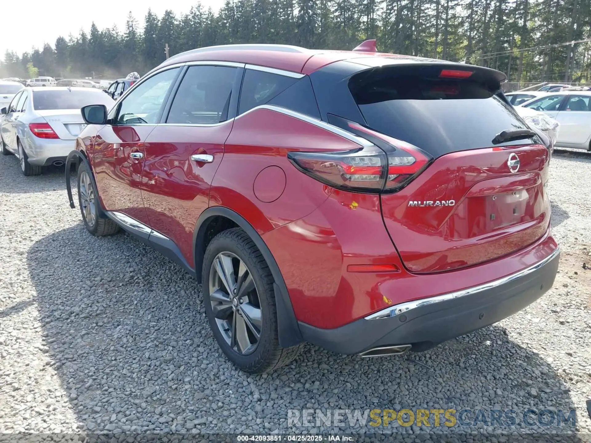 3 Фотография поврежденного автомобиля 5N1AZ2MS8KN150005 NISSAN MURANO 2019
