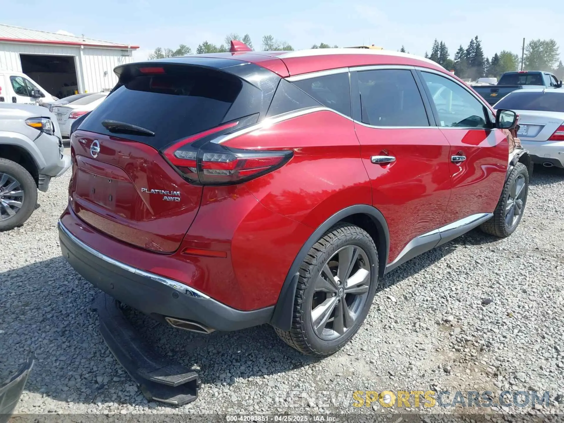 4 Фотография поврежденного автомобиля 5N1AZ2MS8KN150005 NISSAN MURANO 2019