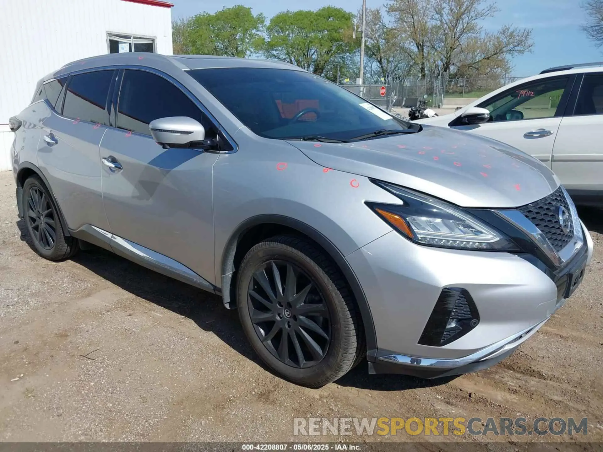 1 Фотография поврежденного автомобиля 5N1AZ2MSXKN143847 NISSAN MURANO 2019