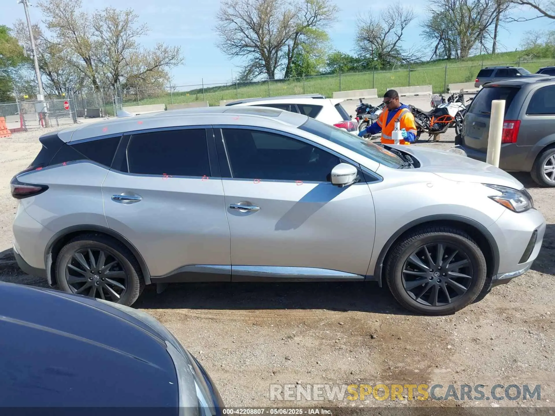 13 Фотография поврежденного автомобиля 5N1AZ2MSXKN143847 NISSAN MURANO 2019