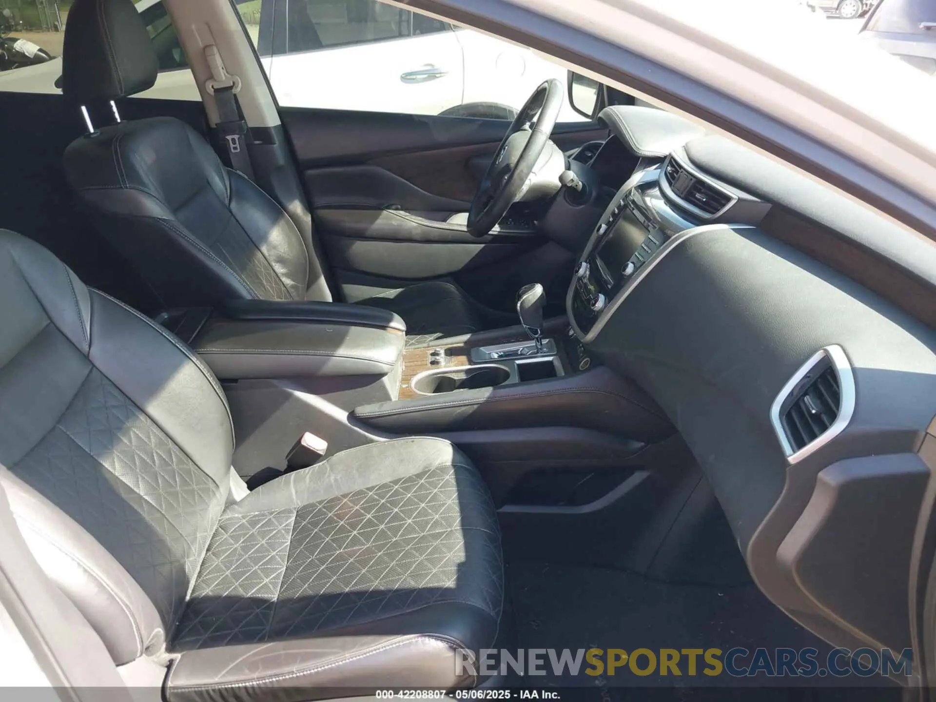5 Фотография поврежденного автомобиля 5N1AZ2MSXKN143847 NISSAN MURANO 2019