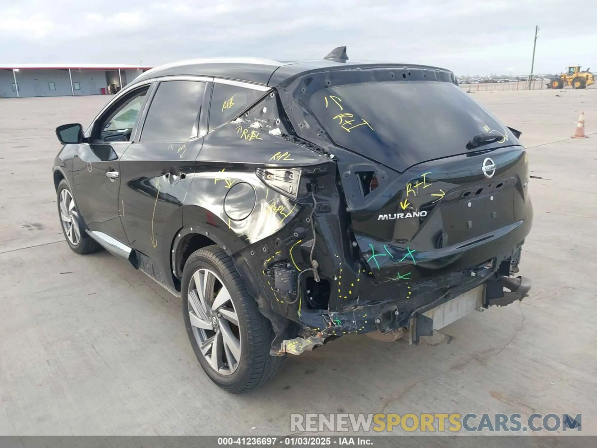 3 Photograph of a damaged car 5N1AZ2MSXKN152175 NISSAN MURANO 2019